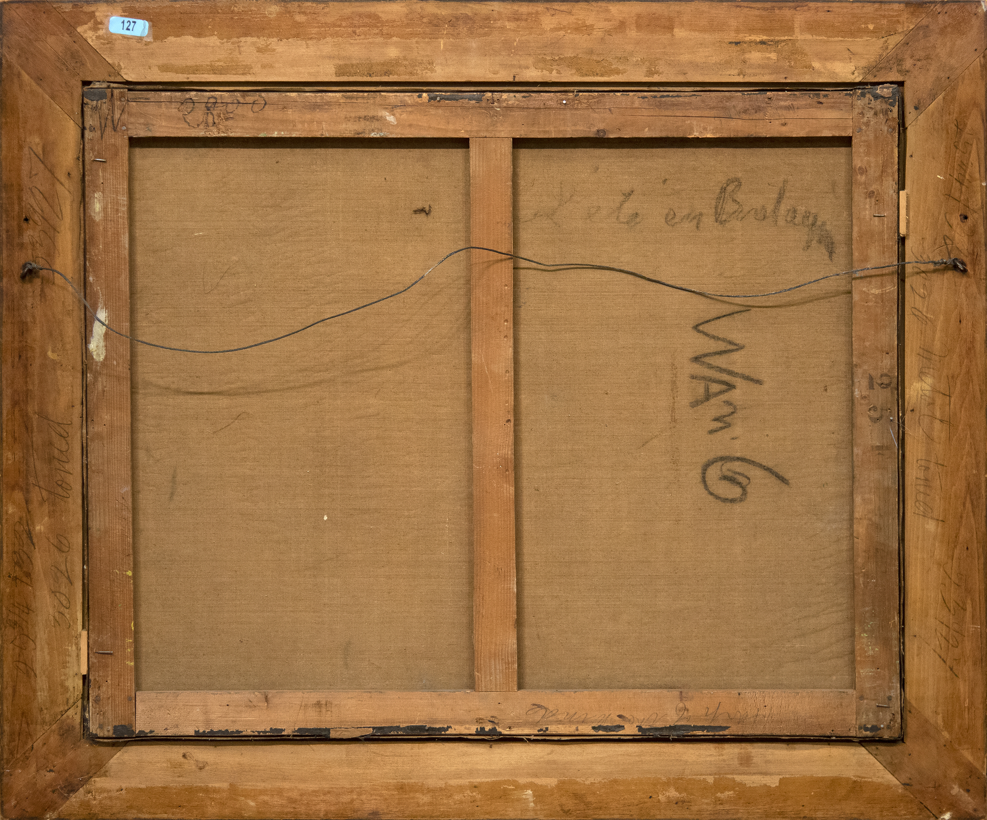 ABEL GEORGE WARSHAWSKY - Harp of the Winds ABEL GEORGE WARSHAWSKY - Harp of the Winds - oil on canvas - 25 1/2 x 32 in.