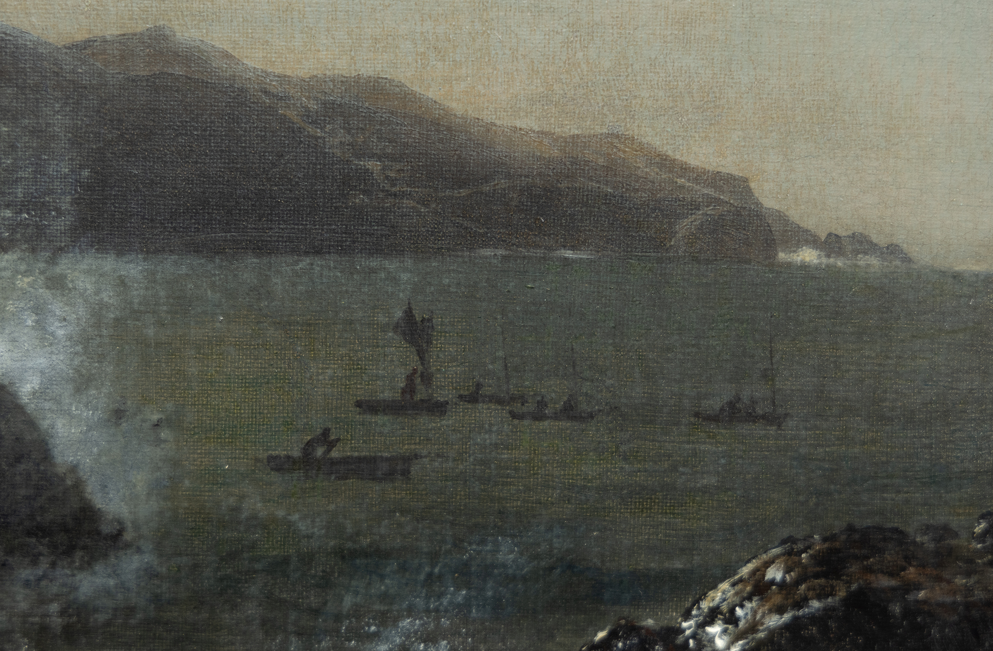ALBERT BIERSTADT - The Golden Gate - oil on canvas - 27 3/8 x 38 3/4 in.