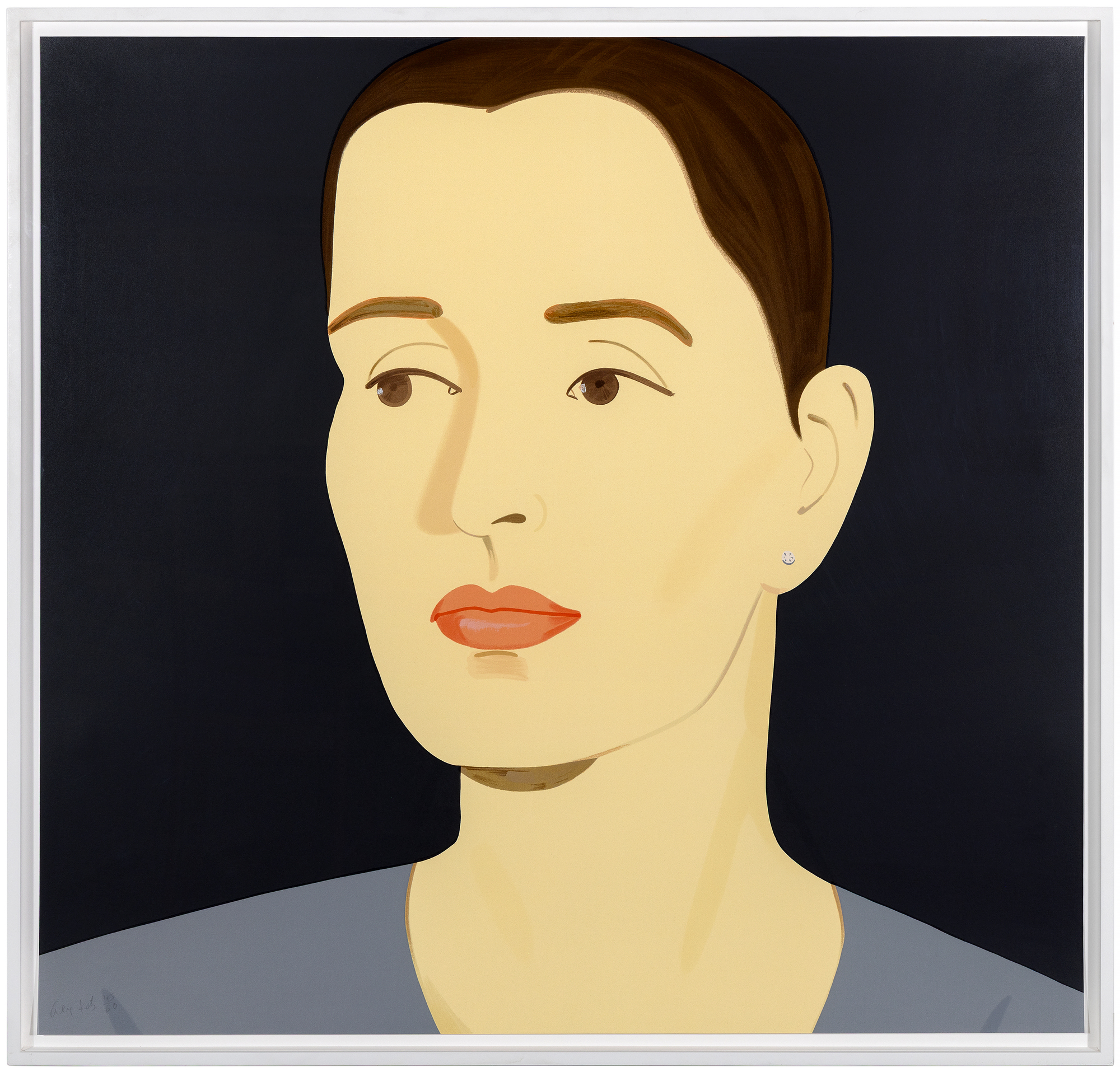 ALEX KATZ - Vivien ALEX KATZ - Vivien - silkscreen on museum board - 39 x 41 in.