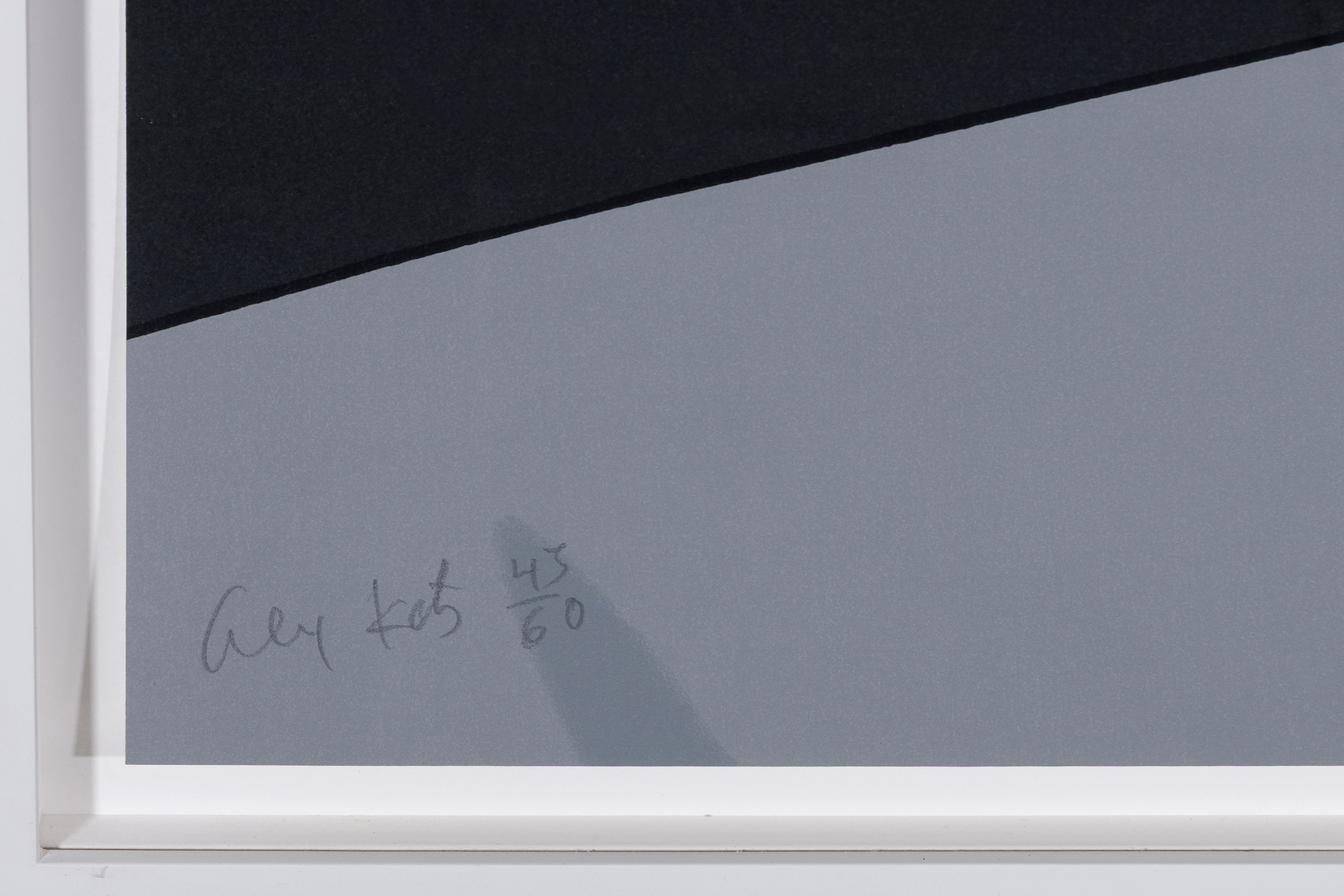 ALEX KATZ - Vivien ALEX KATZ - Vivien - silkscreen on museum board - 39 x 41 in.