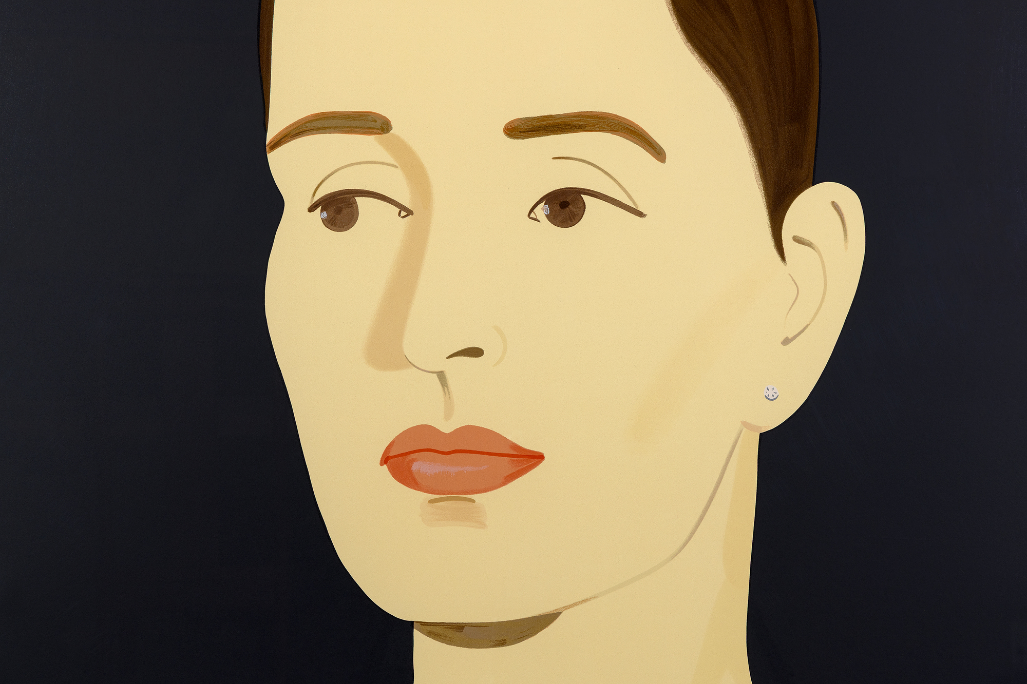 ALEX KATZ - Vivien ALEX KATZ - Vivien - silkscreen on museum board - 39 x 41 in.