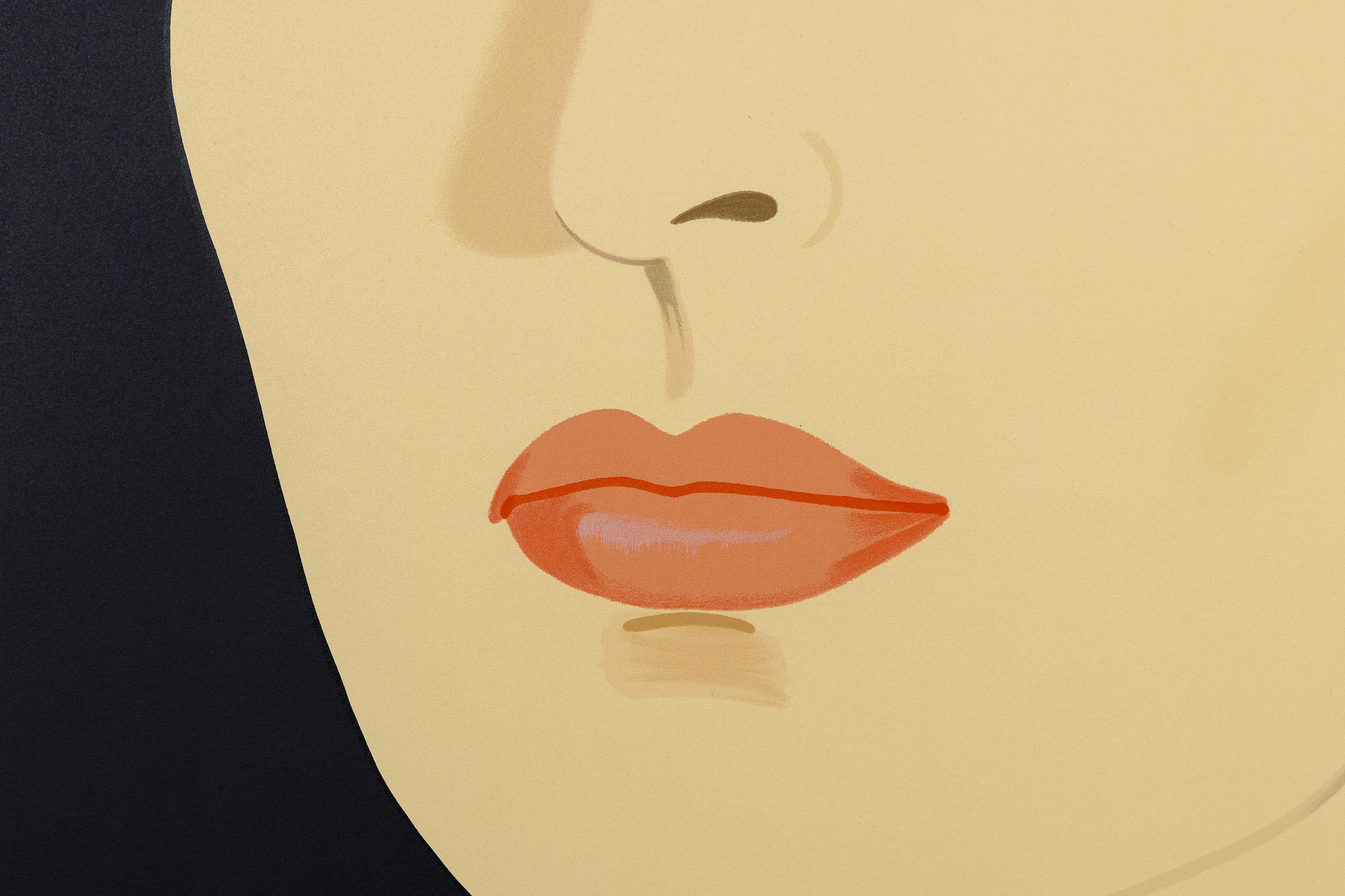 ALEX KATZ - Vivien ALEX KATZ - Vivien - silkscreen on museum board - 39 x 41 in.