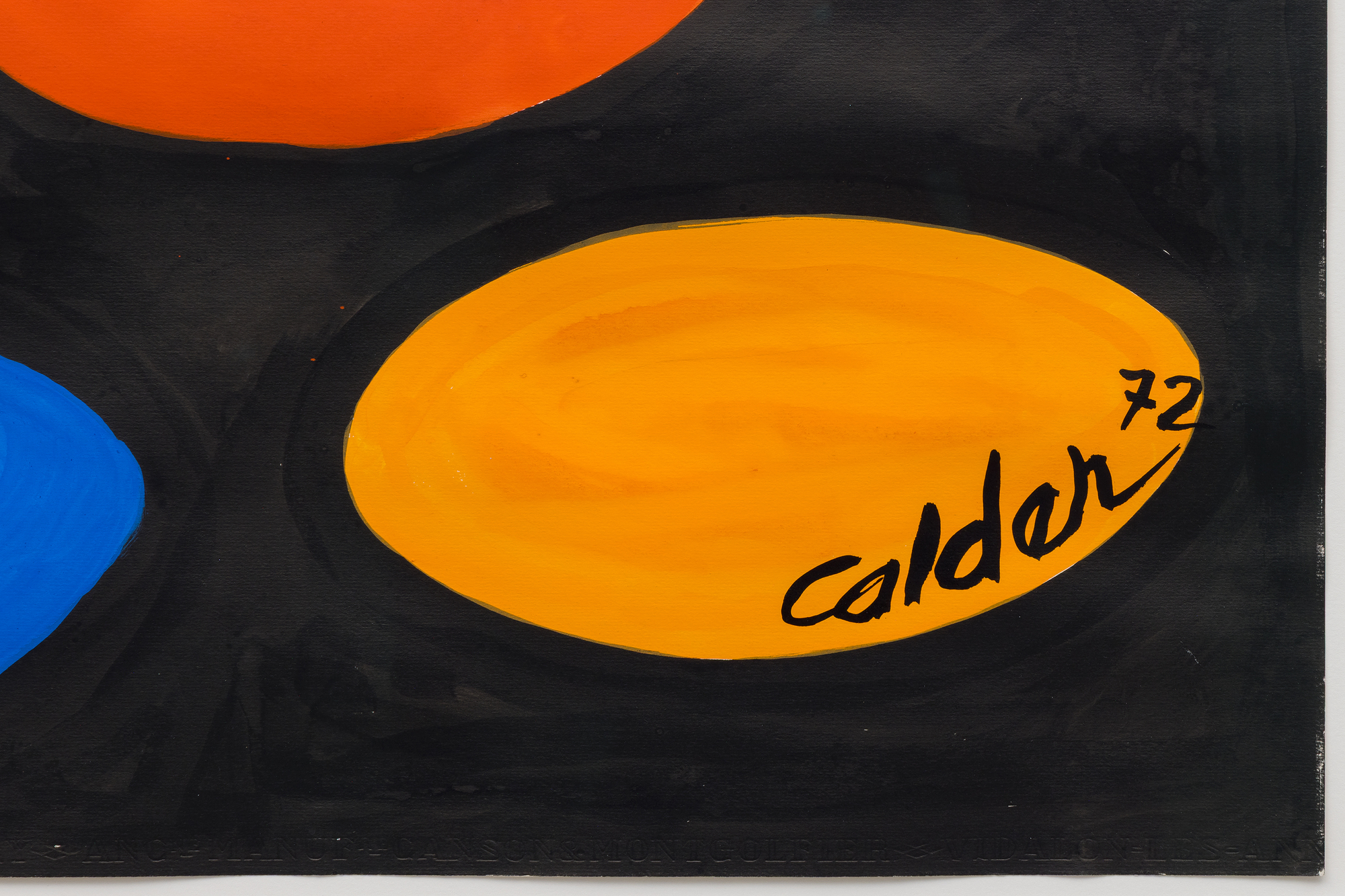 ALEXANDER CALDER - Soucoupes Volantes ALEXANDER CALDER - Soucoupes Volantes - gouache - 29 3/8 x 43 1/4 in.