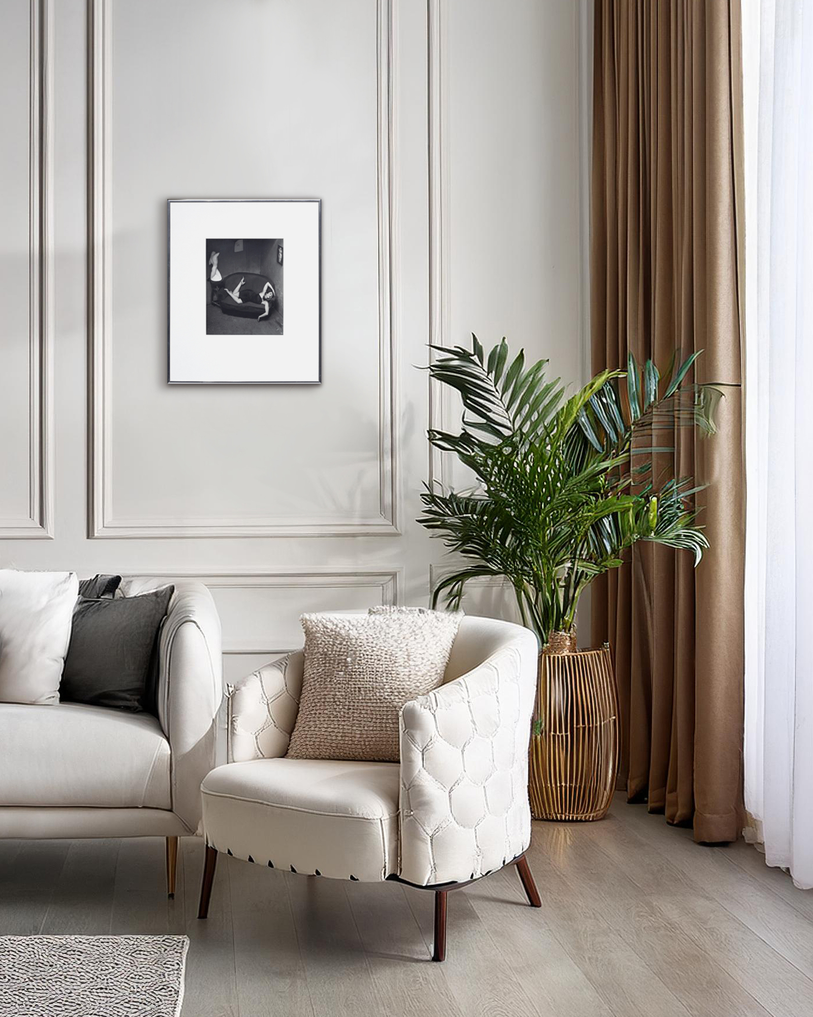 ANDRE KERTESZ - Satiric Dancer - gelatin silver print - 9 1/2 x 7 5/8 inches