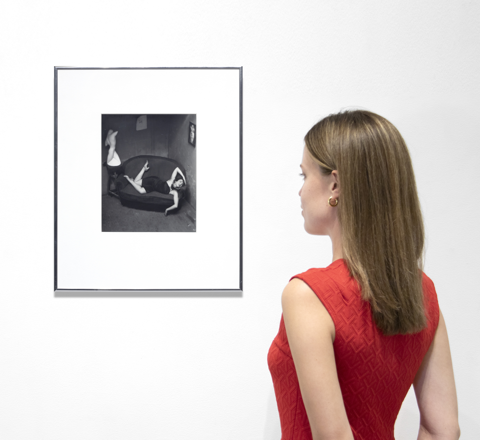 ANDRE KERTESZ - Satiric Dancer - gelatin silver print - 9 1/2 x 7 5/8 inches