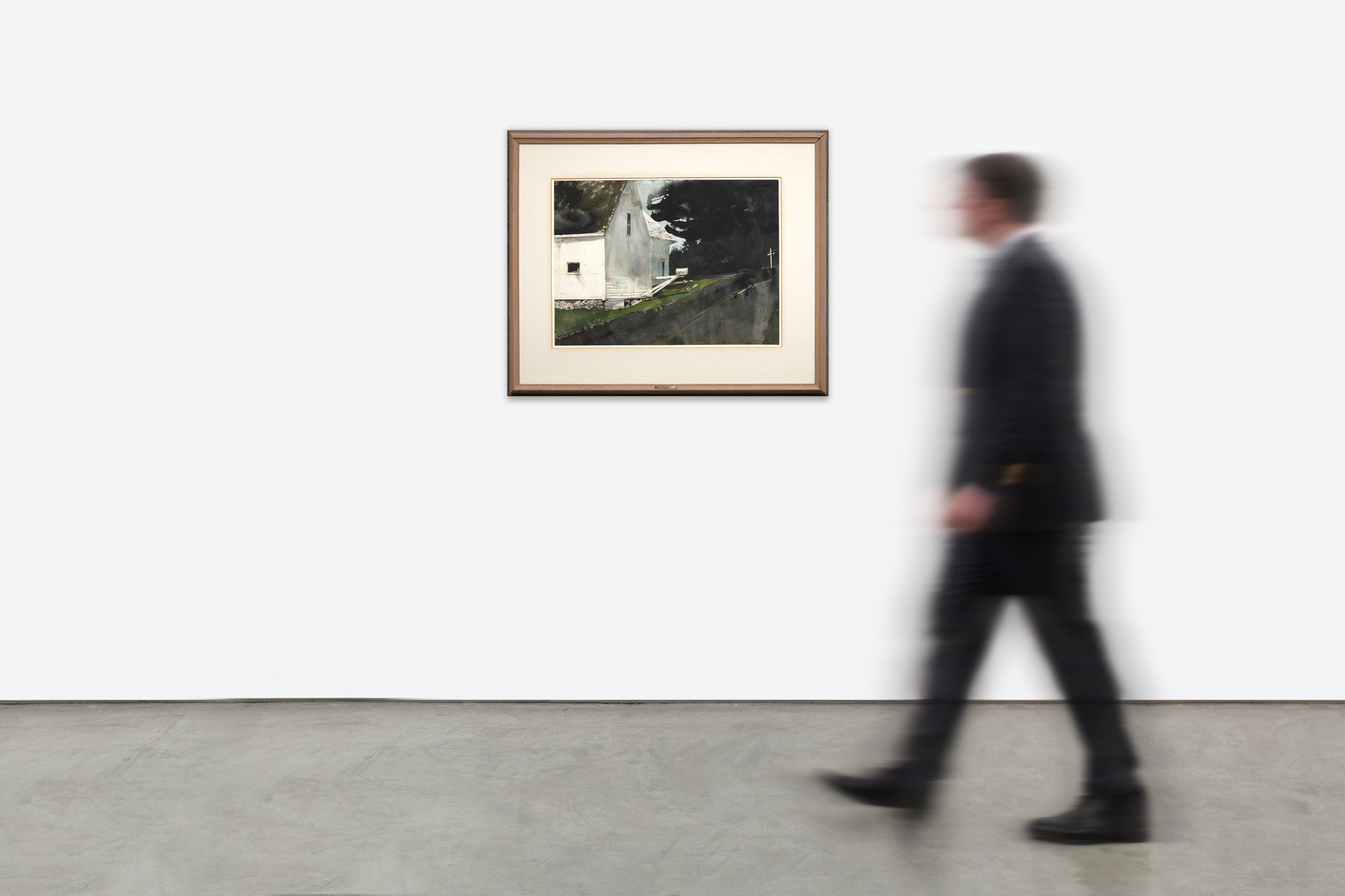 ANDREW WYETH - Star Route - watercolor on paper - 21 1/4 x 29 in.