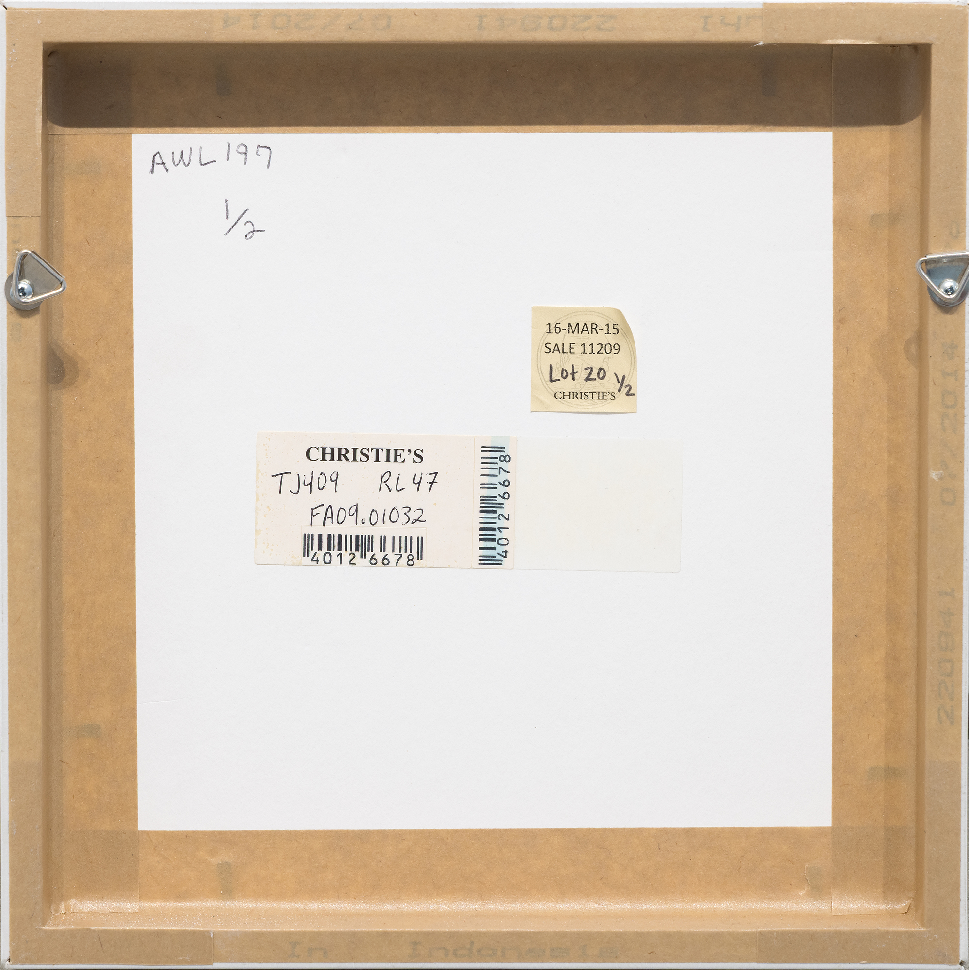 ANDY WARHOL - Committee 2000 Champagne Glasses ANDY WARHOL - Committee 2000 Champagne Glasses - Polaroid auf Karton - 4 1/4 x 3 3/8 in. ea.