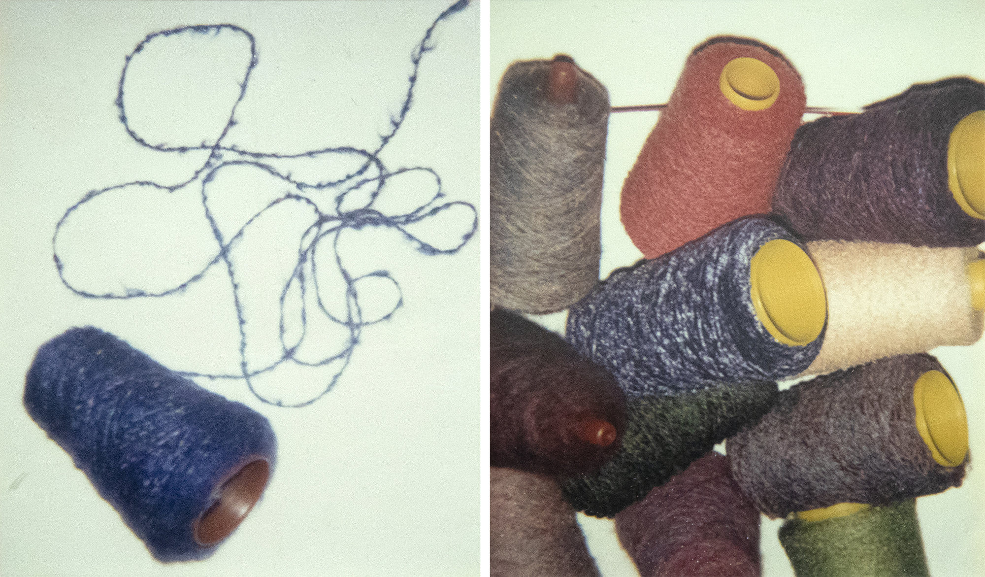 ANDY WARHOL - Fancy Yarn ANDY WARHOL - Fancy Yarn - Polaroid, Polacolor - 4 1/4 x 3 3/8 in. ea.