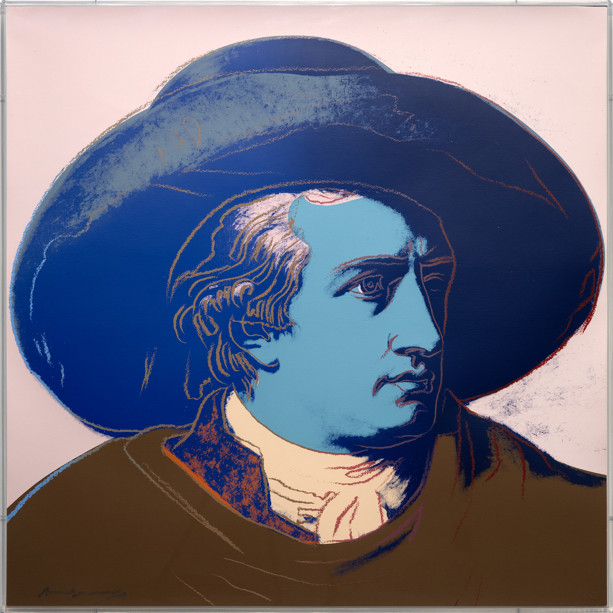 ANDY WARHOL - Goethe - sérigraphie en couleurs - 38 x 38 in.