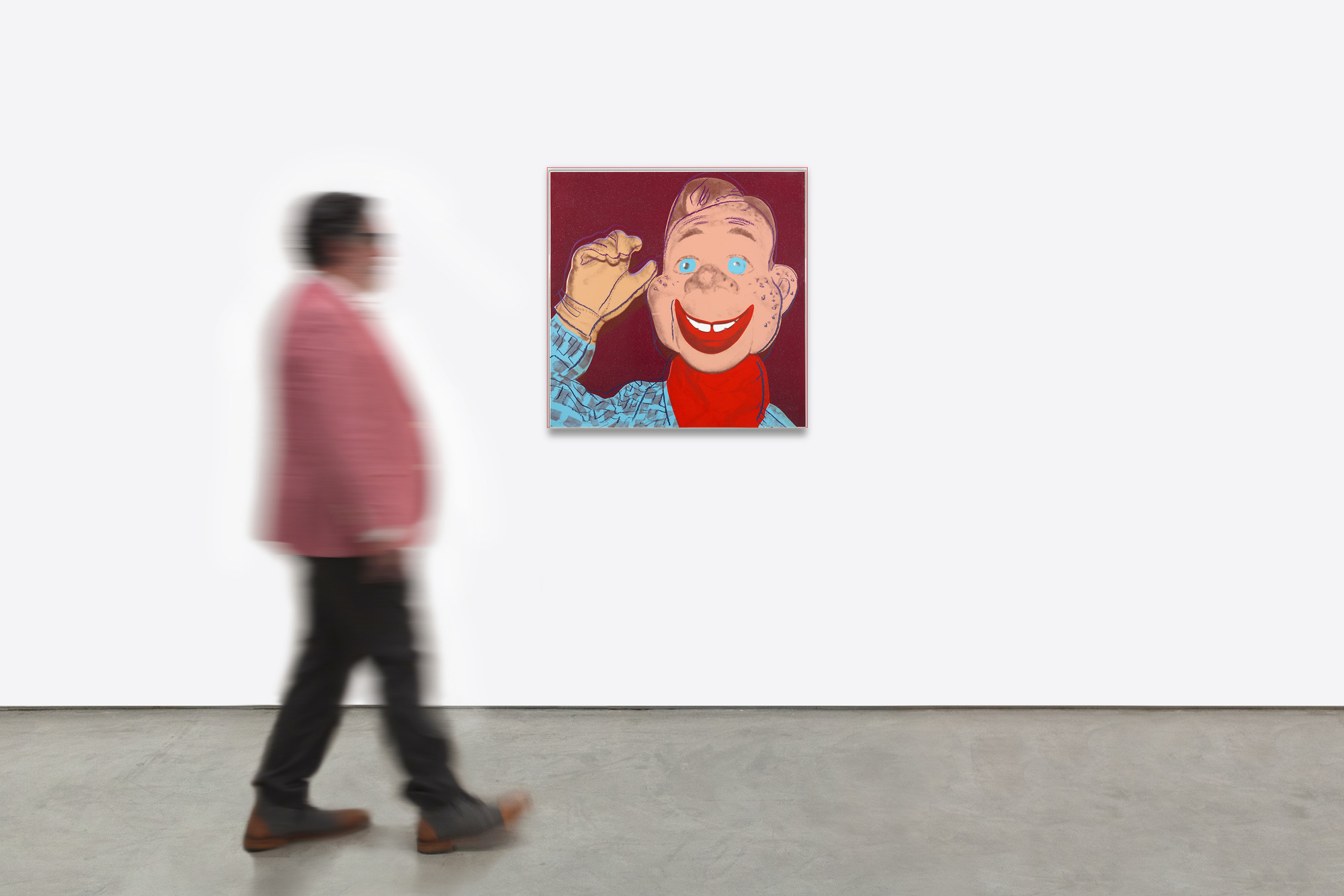 ANDY WARHOL - Howdy Doody ANDY WARHOL - Howdy Doody - screenprint - 38 x 38 in.