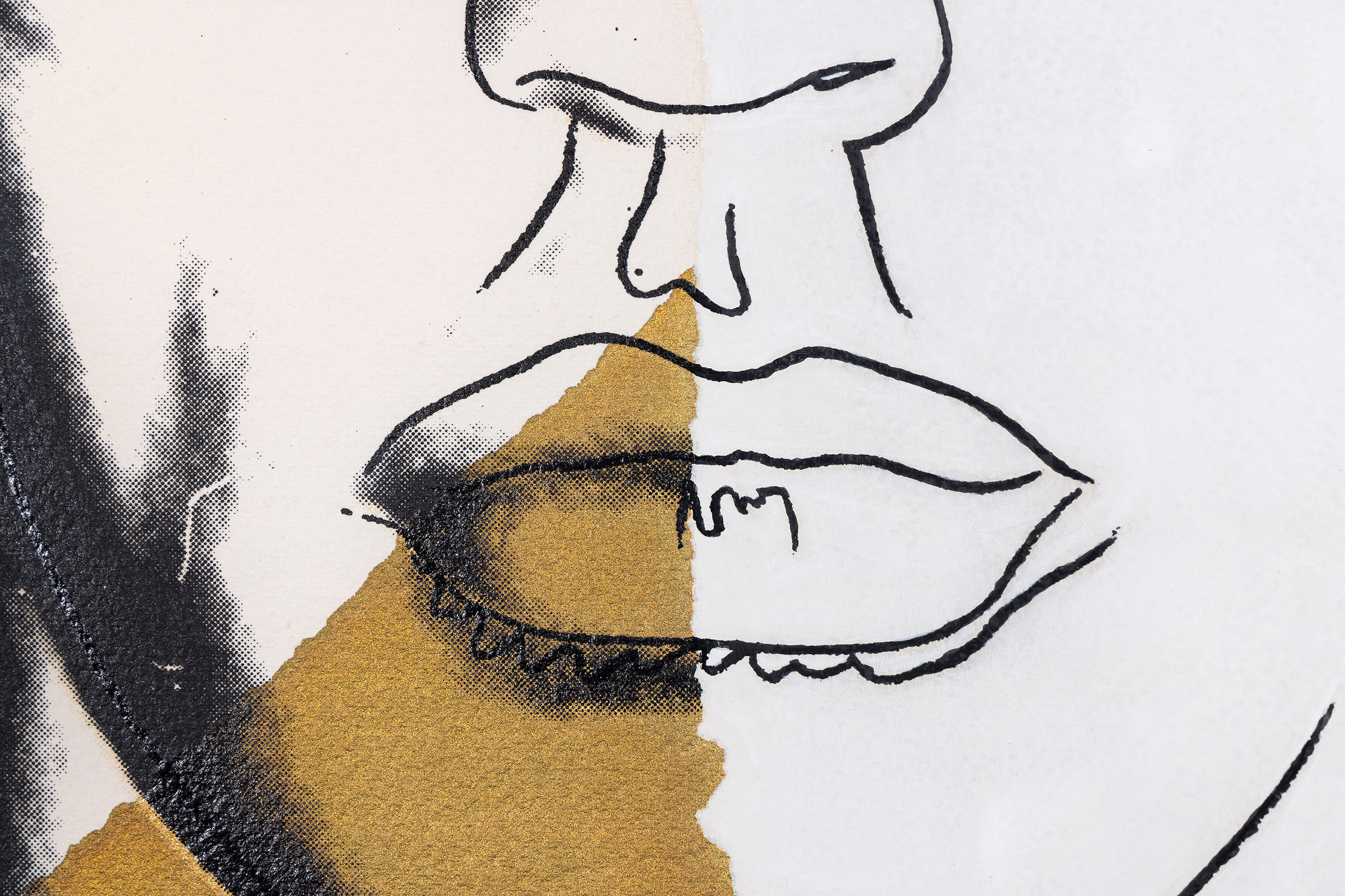 ANDY WARHOL - Mick Jagger ANDY WARHOL - Mick Jagger - screenprint in colors - 43 5/8 x 28 3/4 in.
