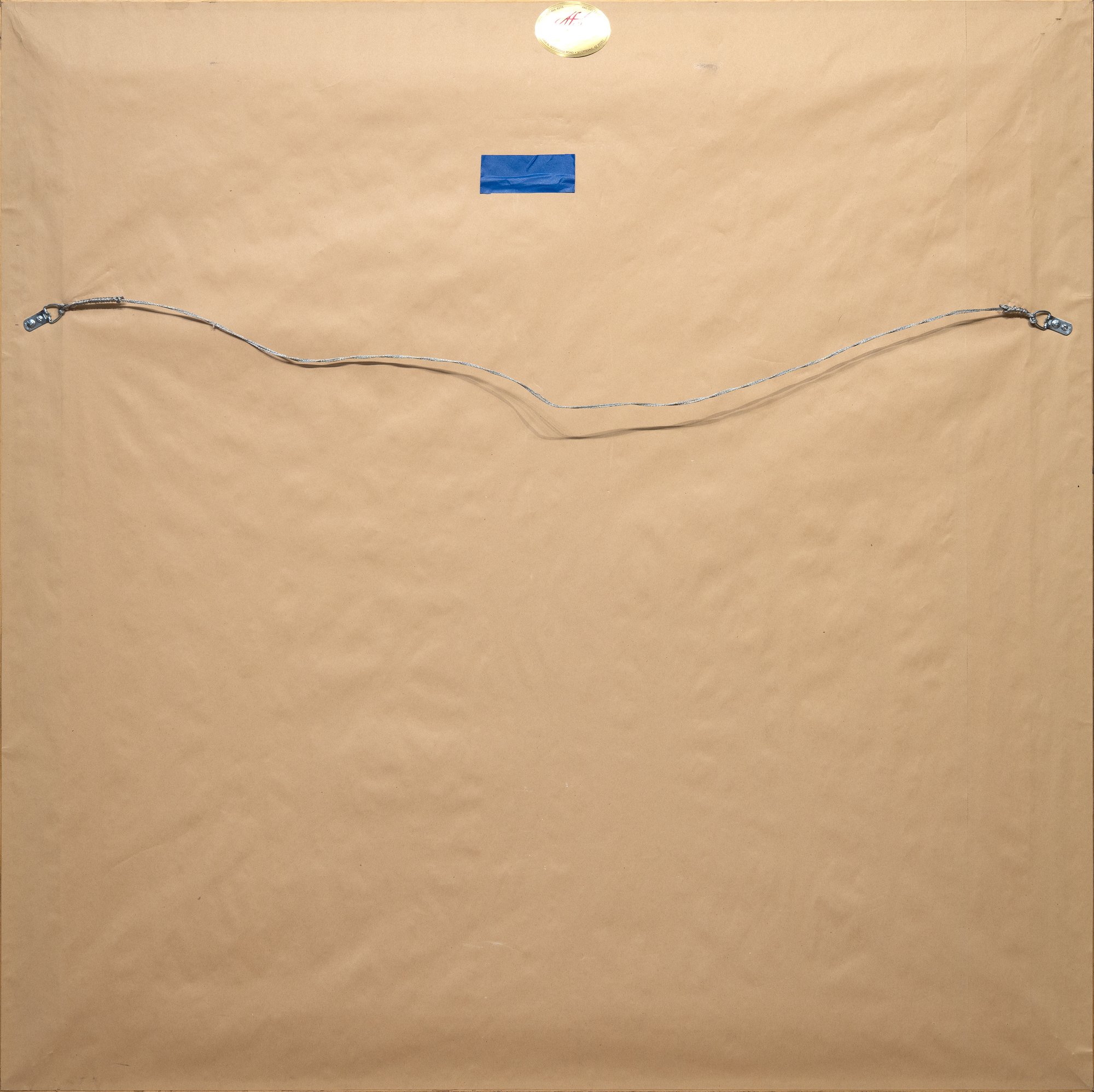 ANDY WARHOL - 西北海岸面具 - 彩色丝网印刷在Lenox博物馆纸板上 - 38 x 38 in.