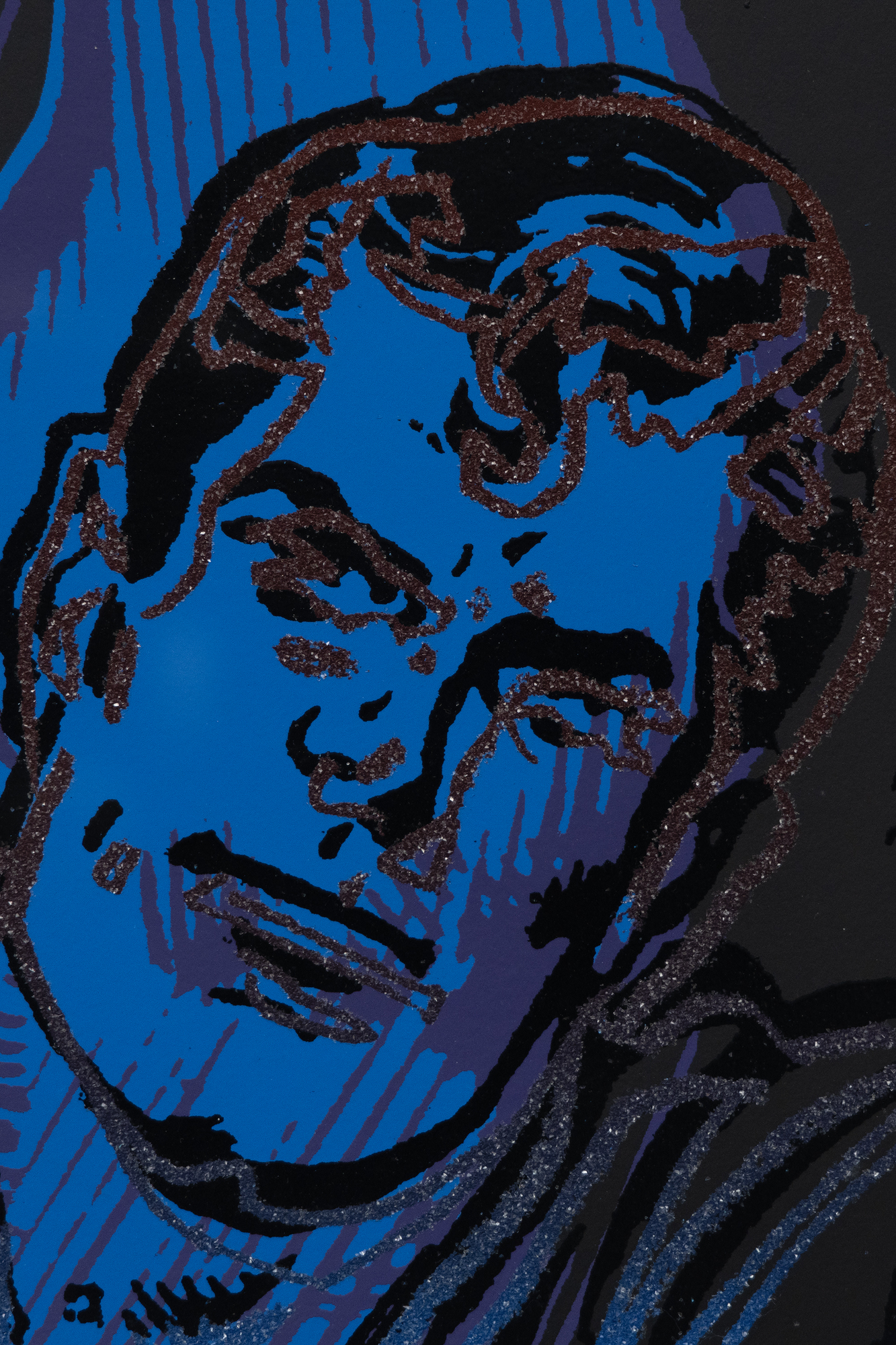 ANDY WARHOL - Superman (II.260) - Siebdruck - 38 x 38 Zoll.