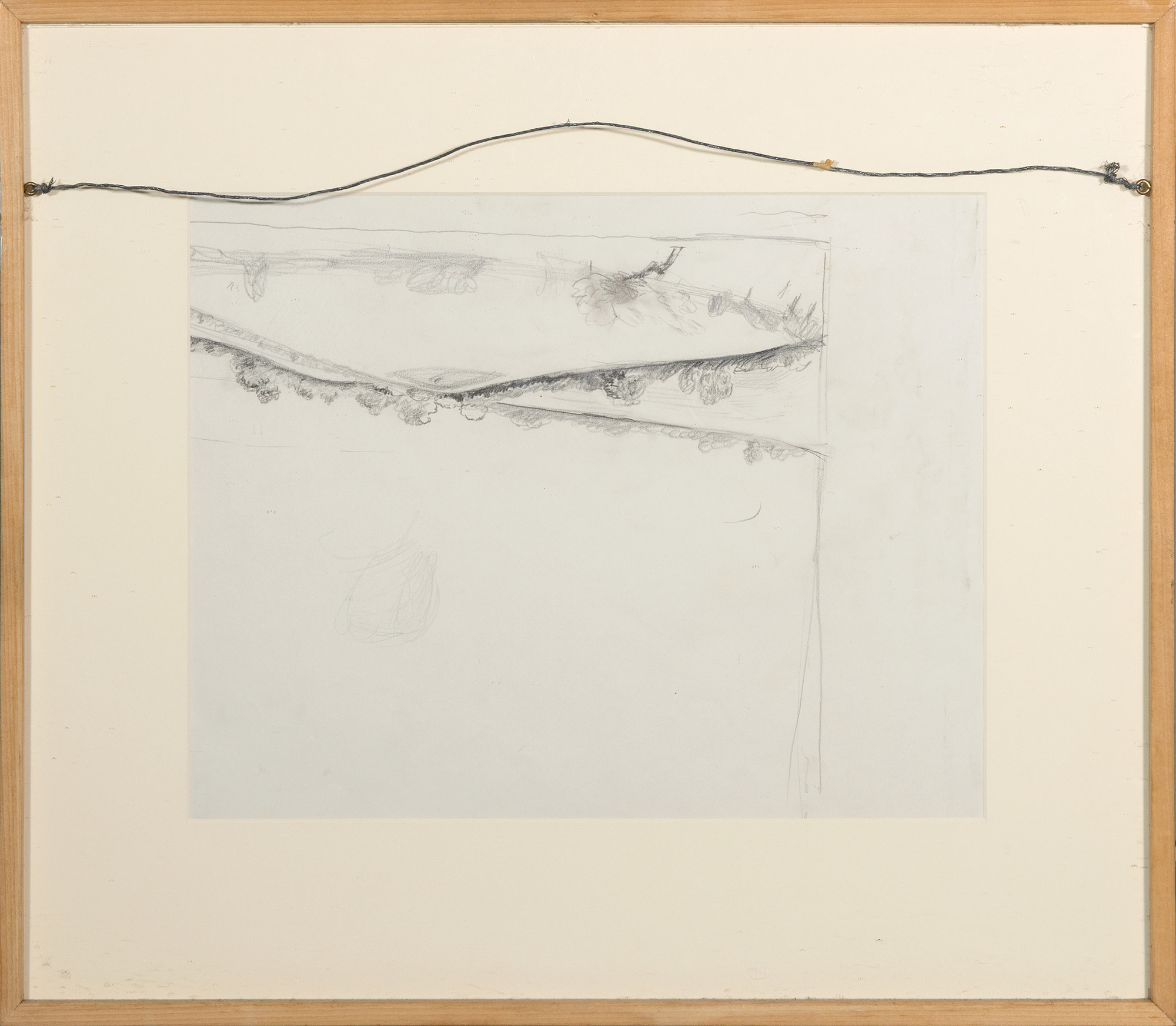 <div><font face=Lato size=3>"Study for Three Sisters," a 1954 mixed media drawing by Balthus, offers an intimate glimpse into the artist’s preliminary creative process. Executed in pencil with subtle blue watercolor accents, this sketch captures two figures—a reclining woman and a seated child—arranged with a spontaneous yet deliberate energy on a couch. The loose, expressive lines and minimal detailing reveal the immediacy and personality of the subjects, contrasting with the more formal and structured compositions of his final paintings. As a study for the major work "Three Sisters" within a series of significant canvases by the same name, it provides a window into Balthus’ evolution, showcasing how he refined his subjects over time and approached their portrayal with careful consideration. </font></div>
<br>
<br><div><font face=Lato size=3> </font></div>
<br>
<br><div><font face=Lato size=3>Balthus, like many avant-garde artists of the early 20th century such as Paul Gauguin, Edvard Munch, and Pablo Picasso, saw children as vessels of raw, unformed spirit, untouched by societal constraints, and viewed adolescent themes as a potent source of psychological depth and uninhibited expression. This perspective infuses the drawing with a tender yet enigmatic quality. The provenance includes Nicholas Fox Weber, the acclaimed Balthus biographer, adding historical weight to the piece. A related "sister drawing" is held in the Art Institute of Chicago’s permanent collection, further affirming its significance. This work not only highlights Balthus’ mastery of mixed media but also serves as a compelling study of youth and intimacy, inviting viewers to explore the artist’s thoughtful development of his iconic themes. </font></div>
