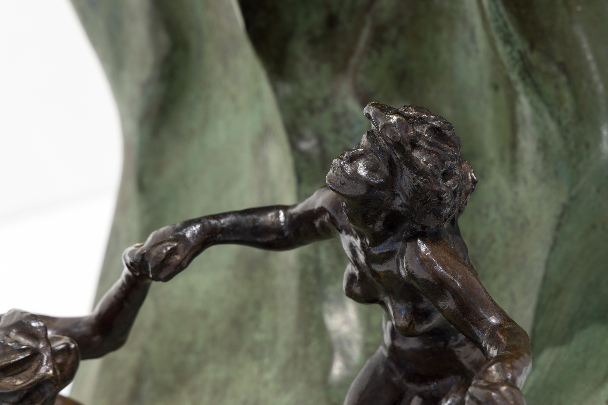&lt;div&gt;&lt;font face=Calibri size=3 color=black&gt;Camille Claudel&#039;s life story reflects an era when societal constraints often dimmed the brilliance of women; their genius was viewed as a threat to the male-dominated world. Most introductions to Claudel are steeped in misleading biographical details related to her as Rodin&#039;s assistant, mistress, or lover, associations that diminish her achievements as a first-rate sculptor whose work borrows little from Rodin in style or subject matter. Despite these challenges, Claudel&#039;s legacy has endured, celebrated through exhibitions, biographies, and films since her rediscovery in 1982. &lt;/font&gt;&lt;/div&gt;&lt;br&gt;&lt;br&gt;&lt;div&gt;&nbsp;&lt;/div&gt;&lt;br&gt;&lt;br&gt;&lt;div&gt;&lt;font face=Calibri size=3 color=black&gt;&lt;em&gt;“La Vague (The Wave),”&lt;/em&gt; a remarkable sculpture of three women frolicking joyfully, embodies Claudel&#039;s passion for art and connection to nature. The women, their hair unruly like the sea, are depicted in a moment of freedom and abandon, yet the looming wave hints at the inevitable sorrow to come—a metaphor for Claudel&#039;s life, shadowed by fate. This piece, initially shown in plaster and later cast in bronze with an onyx marble wave, draws direct inspiration from Hokusai&#039;s &lt;em&gt;“The Great Wave,”&lt;/em&gt; reflecting the Parisian fascination with Japanese art at the time. While &lt;em&gt;“La Vague”&lt;/em&gt; showcases Claudel&#039;s technical mastery and the influence of Japanese aesthetics, it also poignantly symbolizes her acceptance of the overpowering forces of nature and the tragic course her life would ultimately take. This bronze, cast in 1997, is one of only two not held in a museum, further emphasizing the rarity of and reverence for Claudel&#039;s work.&lt;/font&gt;&lt;/div&gt;
