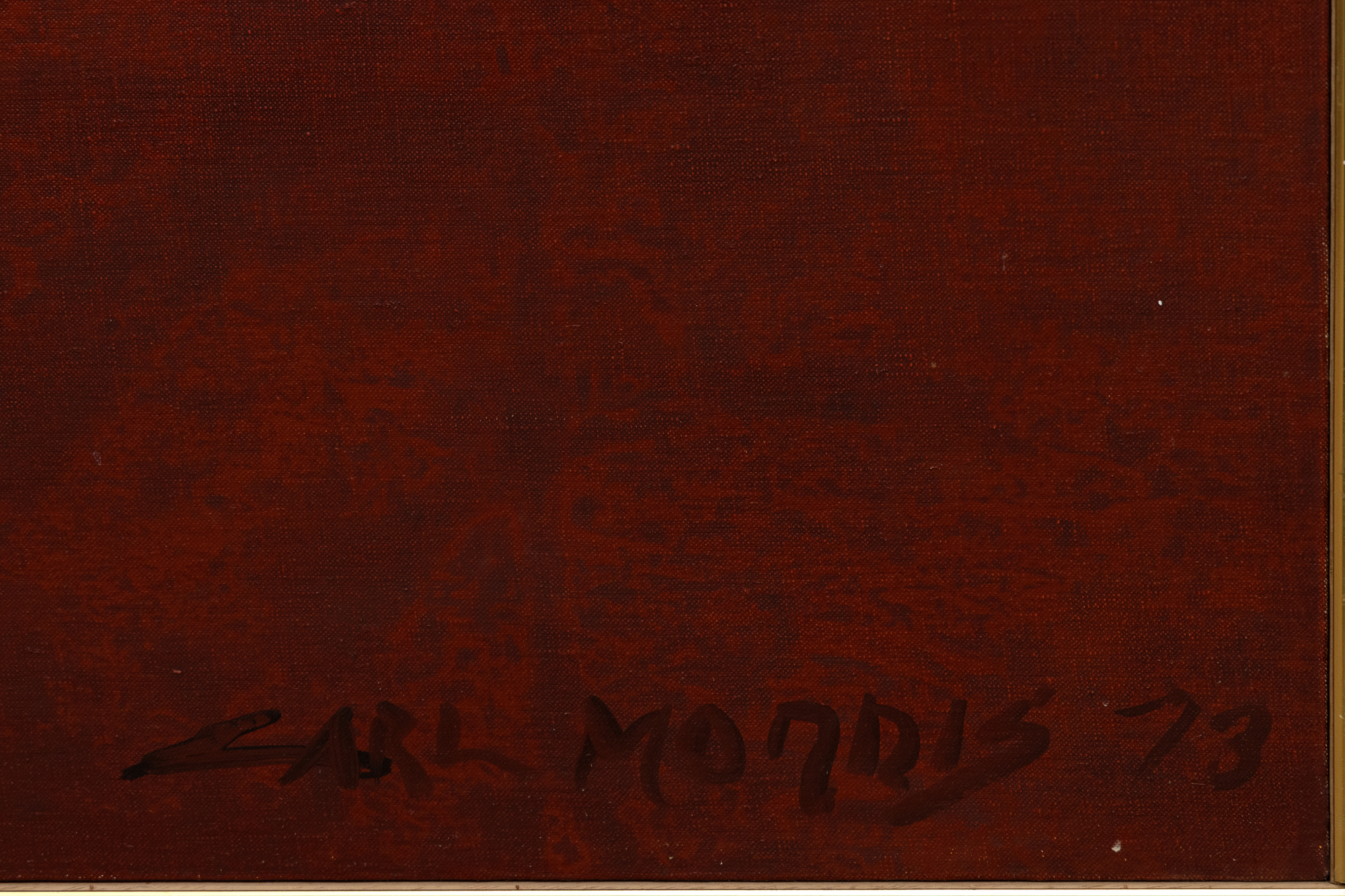 CARL MORRIS - White Field CARL MORRIS - White Field - Acryl auf Leinwand - 75 x 63 in.