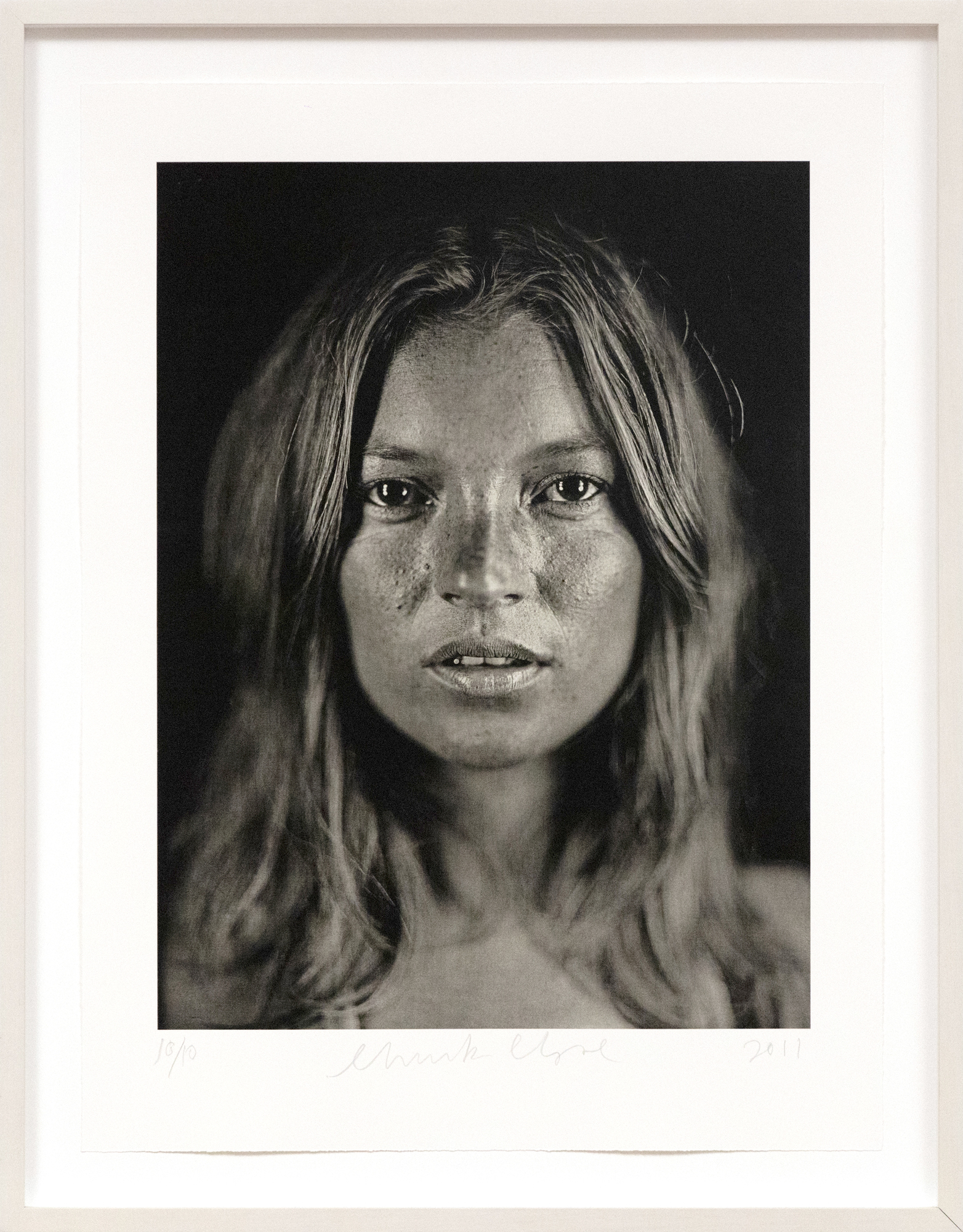 CHUCK CLOSE - Kate CHUCK CLOSE - Kate - archival pigment print - 32 x 24 in.