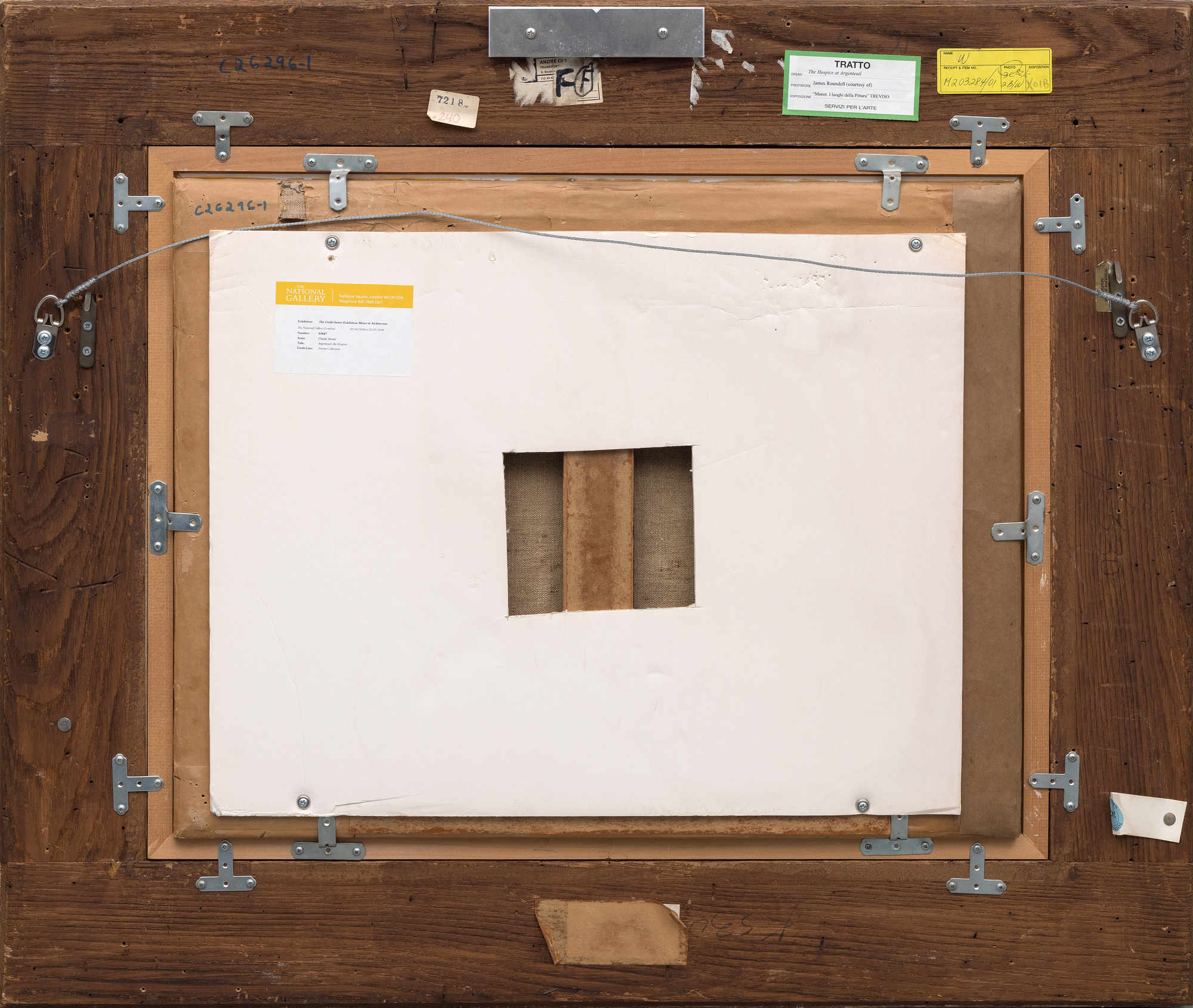 <div><font face=Lato size=3 color="#191919"><em>Argenteuil, l’Hospice</em> from 1872 belongs to one of the most formative chapters in Claude Monet’s career, painted during his early years in Argenteuil where he created nearly one hundred eighty canvases between 1871 and 1878. First owned by Paul Durand Ruel, Monet’s dealer and the most important champion of the Impressionists, the painting is included in the Wildenstein catalogue and was featured in the National Gallery London’s landmark exhibition <em>Monet and Architecture </em>in 2018. Created in the same year as his breakthrough <em>Impression, Sunrise</em>, the work reflects the moment when Monet’s vision for modern landscape took shape and laid the foundation for the movement that would soon be known as Impressionism.</font></div><br><br><div>&nbsp;</div><br><br><div><font face=Lato size=3 color="#191919">Monet settled in Argenteuil in late 1871, determined to renew his artistic direction after the upheavals of war and exile. The town offered an enticing blend of historical architecture, modern industry, rustic gardens, and the ever-shifting Seine, all within easy reach of Paris. The Aubrey House, where Monet lived, became a gathering place for Renoir, Manet, Sisley, Caillebotte, and later Pissarro, a setting that fostered both artistic exchange and the planning of the first Impressionist exhibition of 1874. As scholar Paul Hayes Tucker has noted, Argenteuil offered Monet a rare diversity of motifs that he encountered daily, ranging from the charmingly old to the strikingly new.</font></div><br><br><div>&nbsp;</div><br><br><div><font face=Lato size=3 color="#191919">In this painting Monet set his easel on rue Pierre Guienne, with his back to the Aubrey House, and painted the seventeenth century building that served at the time as the hospice of the Porte Saint Denis. The structure appears at right, viewed from the Seine, rendered with a quiet clarity that captures the atmosphere of an early spring day. The palette reflects both a reverence for the site’s history and an appreciation for Eugène Boudin, the friend and mentor who had encouraged Monet to paint the play of air and light years earlier and who joined him for a housewarming at Argenteuil on January 2, 1872. The hospice later became the Musée du Vieil Argenteuil, further reinforcing the historical resonance of the site.</font></div><br><br><div>&nbsp;</div><br><br><div><font face=Lato size=3 color="#191919"><em>Argenteuil, l’Hospice</em> stands as one of Monet’s earliest paintings from this crucial period and offers a faithful, atmospheric interpretation of a place deeply intertwined with the origins of Impressionism. Its blend of gentle tonalities, soft spring light, and direct observation reveals the artist’s growing confidence in painting the world as he perceived it, moment by moment, as a new vision for modern landscape art emerged.</font></div>