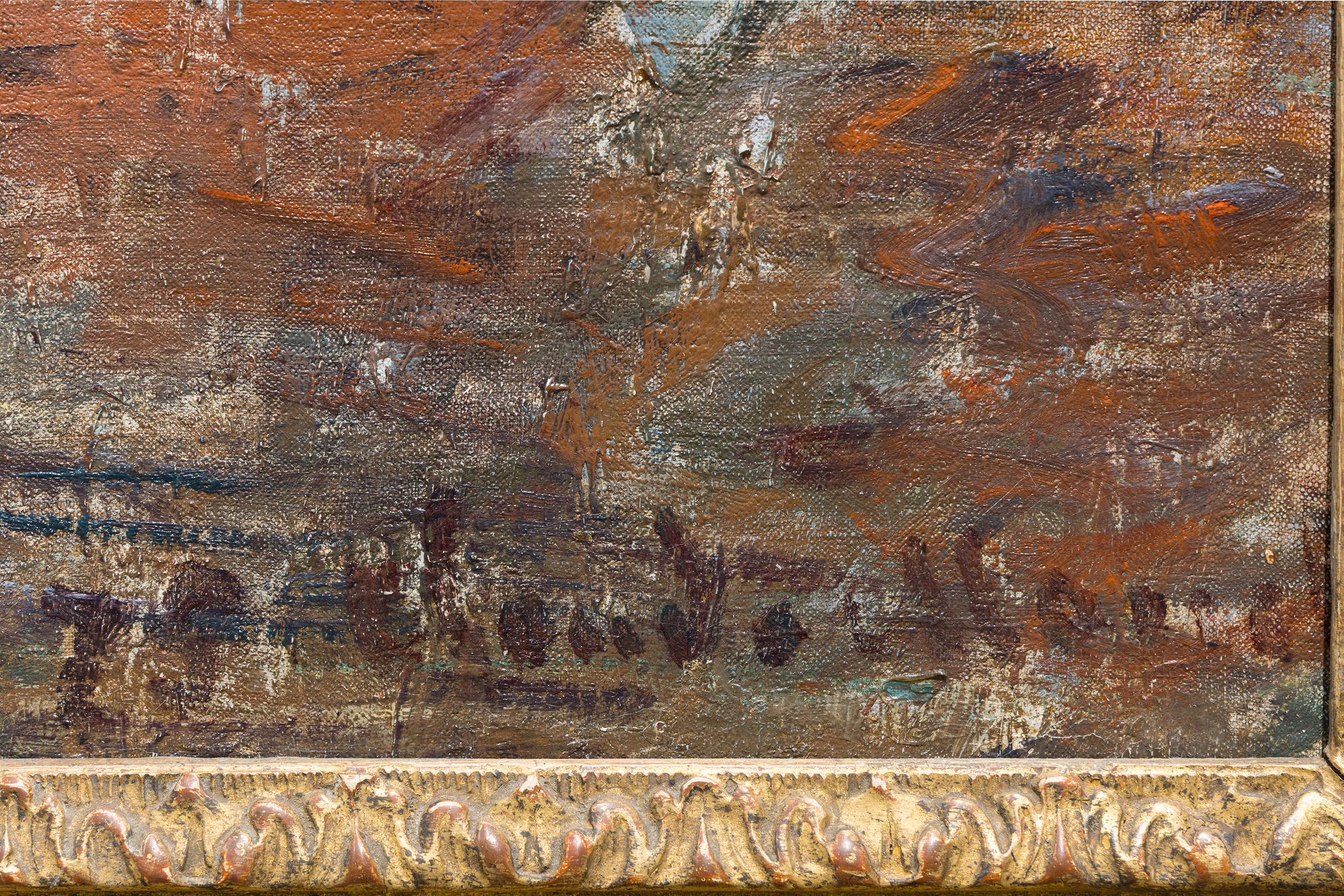 CLAUDE MONET - Le bassin d'Argenteuil - oil on canvas - 21 3/4 x 29 1/4 in.