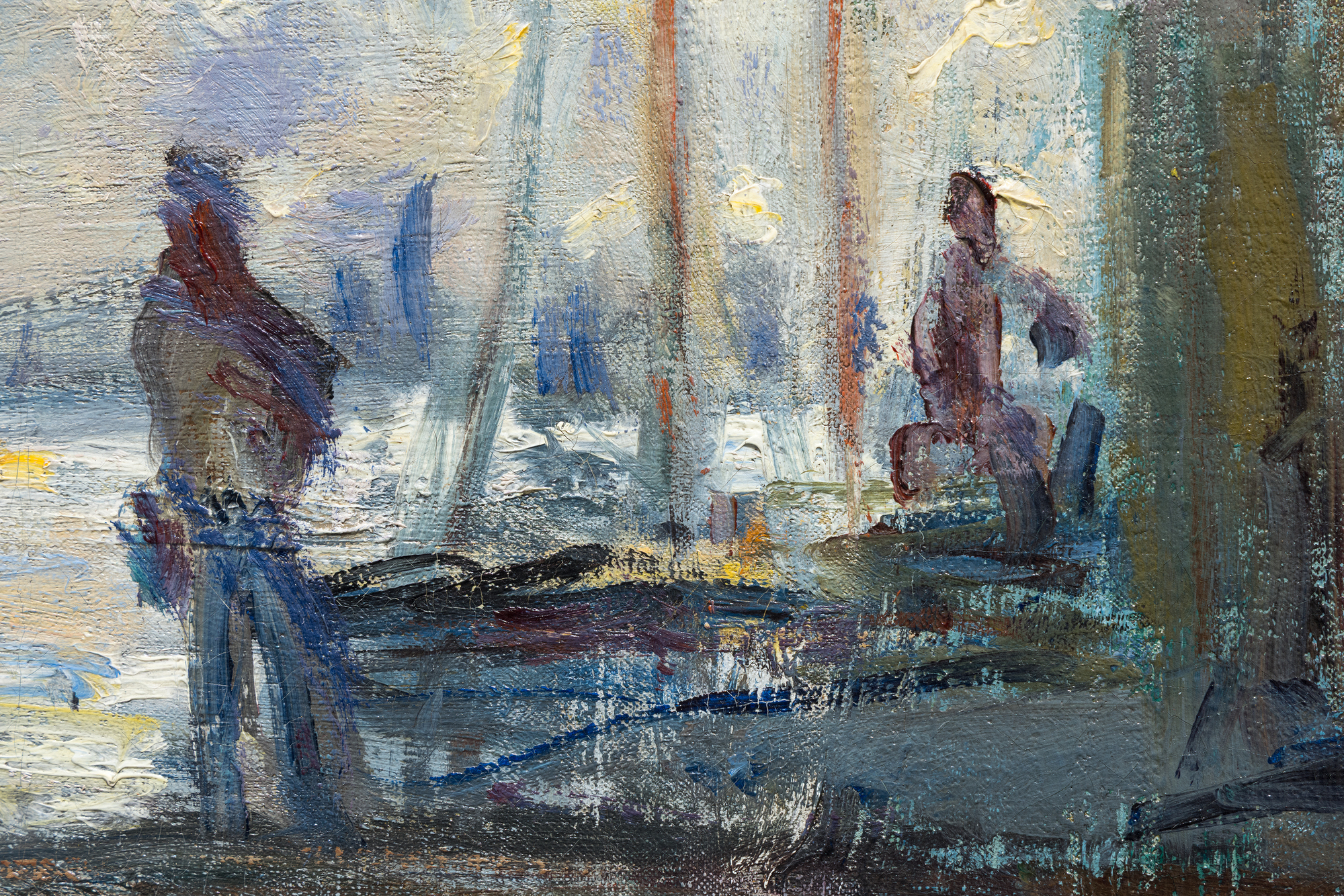 CLAUDE MONET - Le bassin d'Argenteuil - oil on canvas - 21 3/4 x 29 1/4 in.