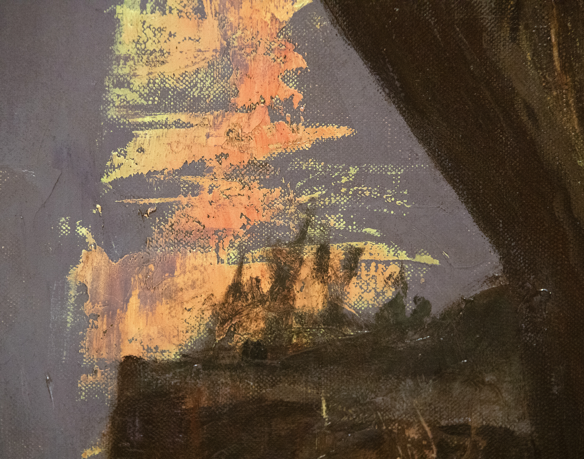 DEWITT PARSHALL - Hermit Creek Canyon, Grand Canyon DEWITT PARSHALL - Hermit Creek Canyon, Grand Canyon - oil on canvas - 40 3/4 x 50 in.