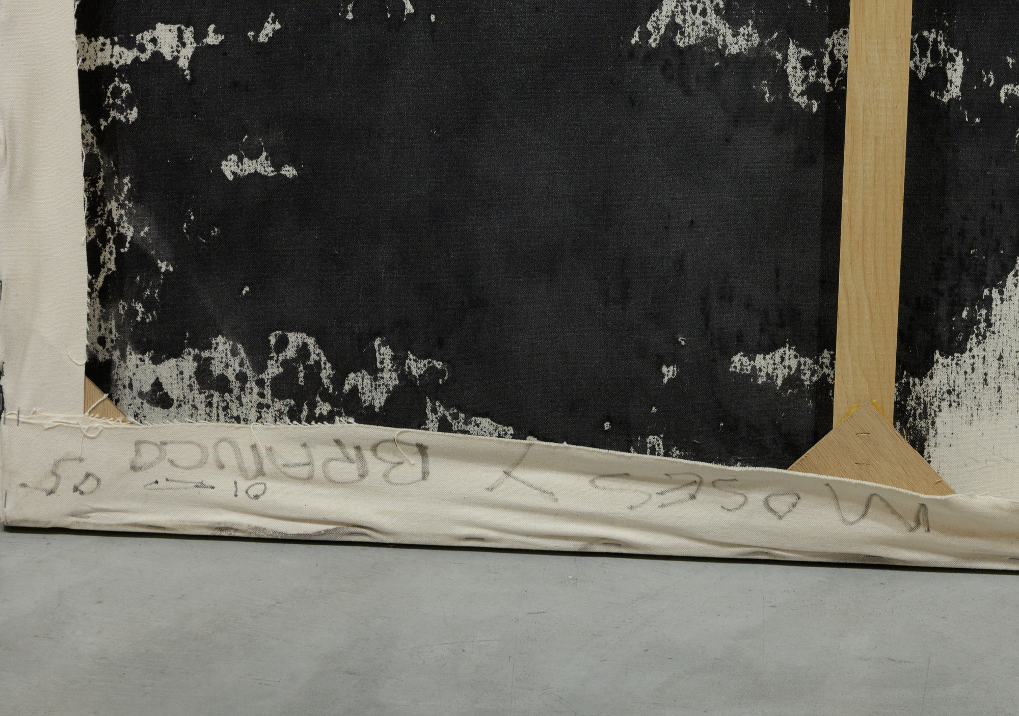 ED MOSES - Nambo Panel I &amp; II - acrílico sobre lienzo - 84 x 126 in.