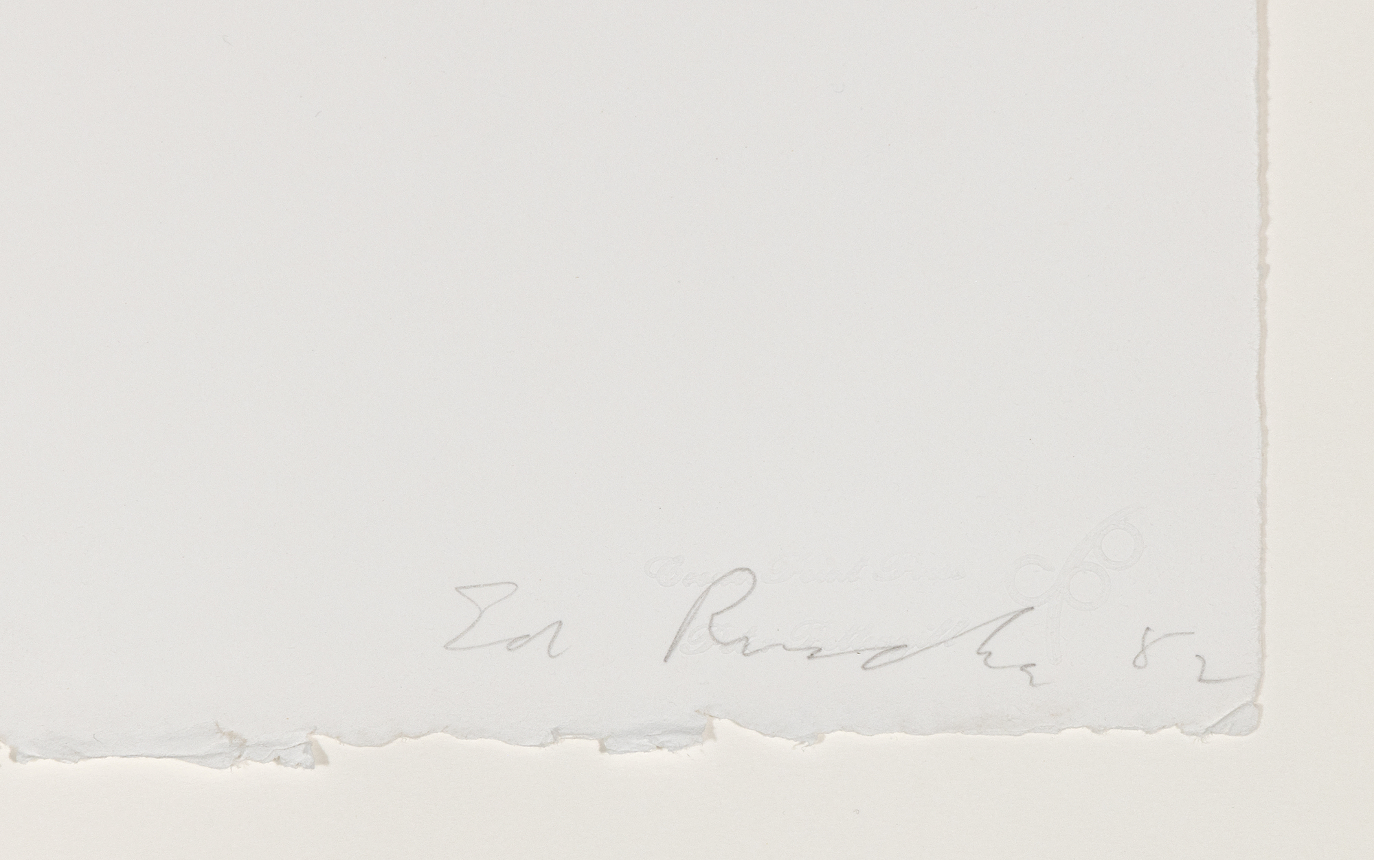 ED RUSCHA - Metro Petro Neuro Psycho <div><font face=Lato size=3 color=black>Ed Ruscha’s <em>Metro, Petro, Neuro, Psycho</em>, from an edition of 25 with 10 artist proofs, exemplifies the artist’s ongoing investigation into the visual and conceptual potential of language. In this work, stacked words unfold like an architectural structure, their rhyming syllables generating a verbal beat that underscores Ruscha’s fascination with the rhythm and absurdity of text. Letters become forms, spacing becomes structure, and typography itself takes on the weight of image.</font></div>
<br>
<br><div><font face=Lato size=3> </font></div>
<br>
<br><div><font face=Lato size=3 color=black>Bridging Ruscha’s iconic word paintings of the 1960s with his more layered experiments of the 1980s and beyond, the print embodies his approach to isolating fragments of language—billboard slogans, overheard words, or invented phrases—so they can be reconsidered as both visual and semantic phenomena. Ruscha himself has described such arrangements as “visual noise,” simultaneously playful and disorienting. Institutional recognition of the work’s importance is affirmed by examples in the Museum of Modern Art, New York, and the National Gallery of Art, Washington.</font></div>