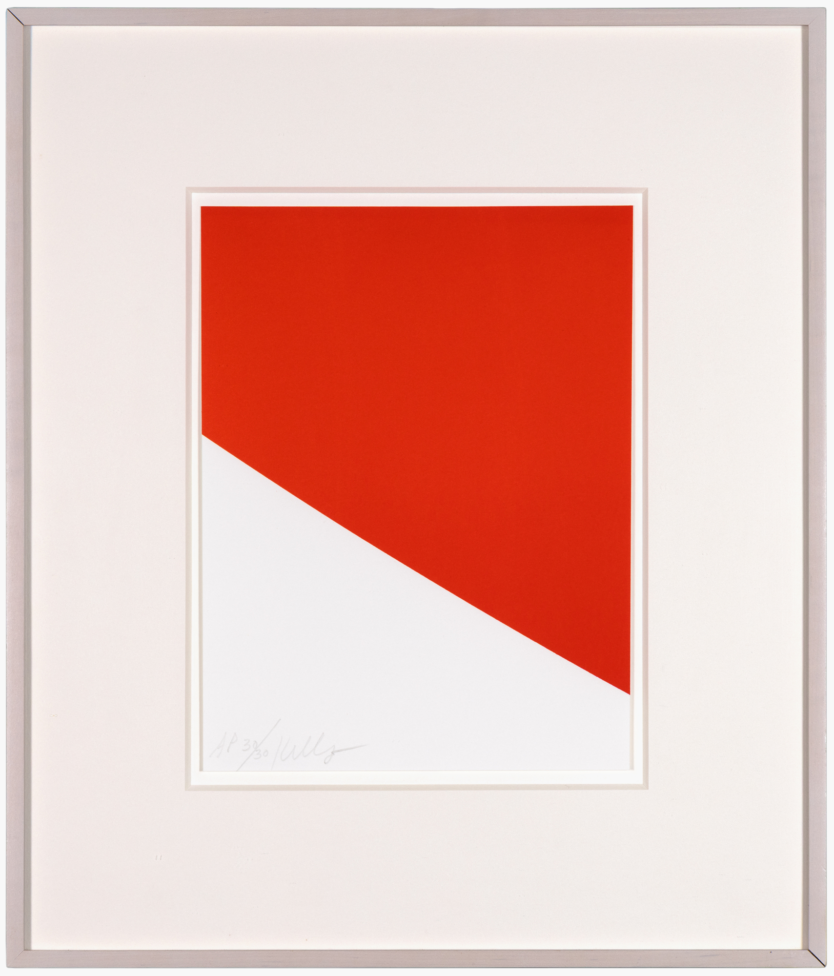 ELLSWORTH KELLY - Red Curve ELLSWORTH KELLY - Red Curve - color lithograph - 10 x 7 1/2 in.