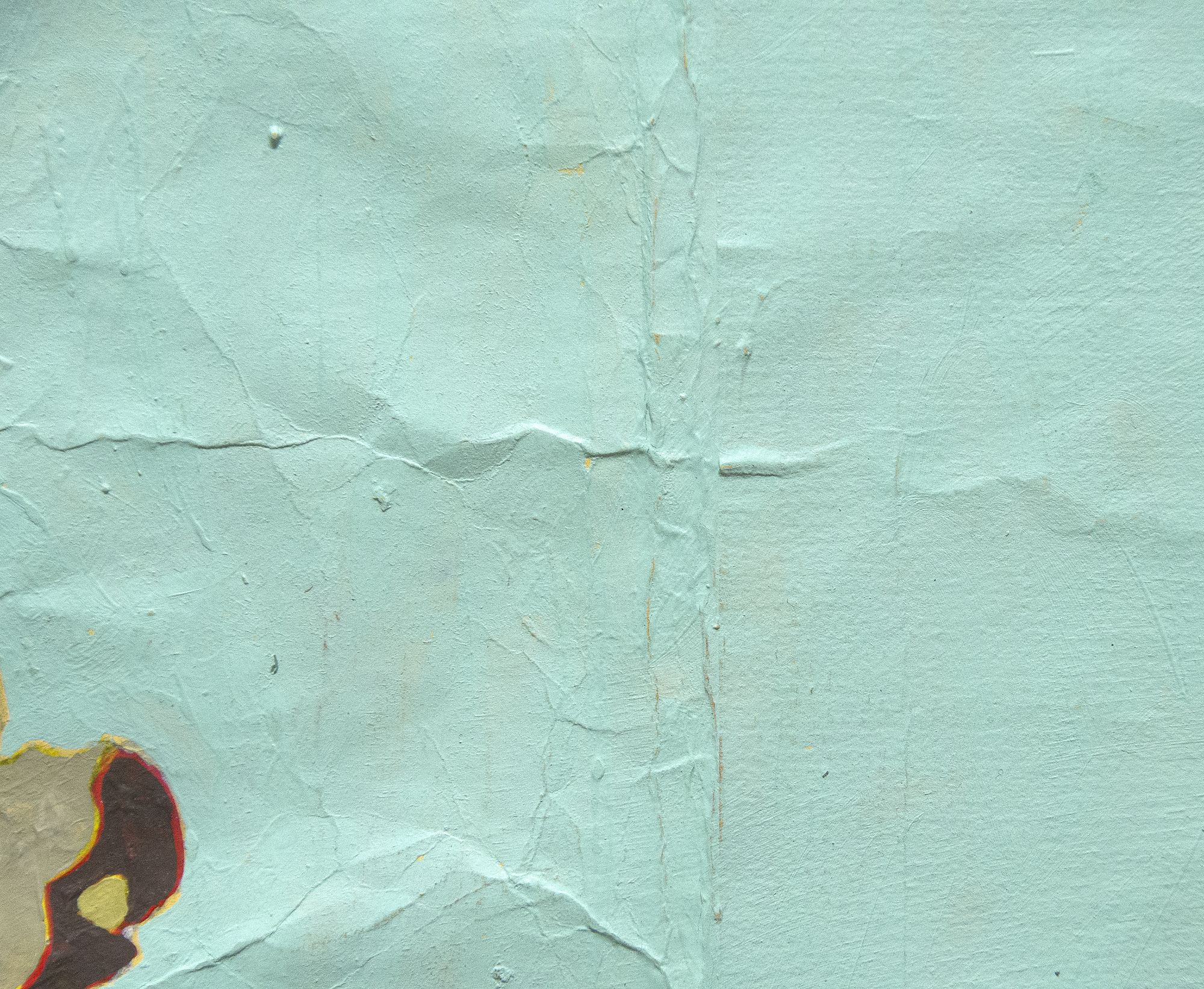 ERIC JON HOLSWADE - White Flowers - oil on flashe - 60 x 55 in.