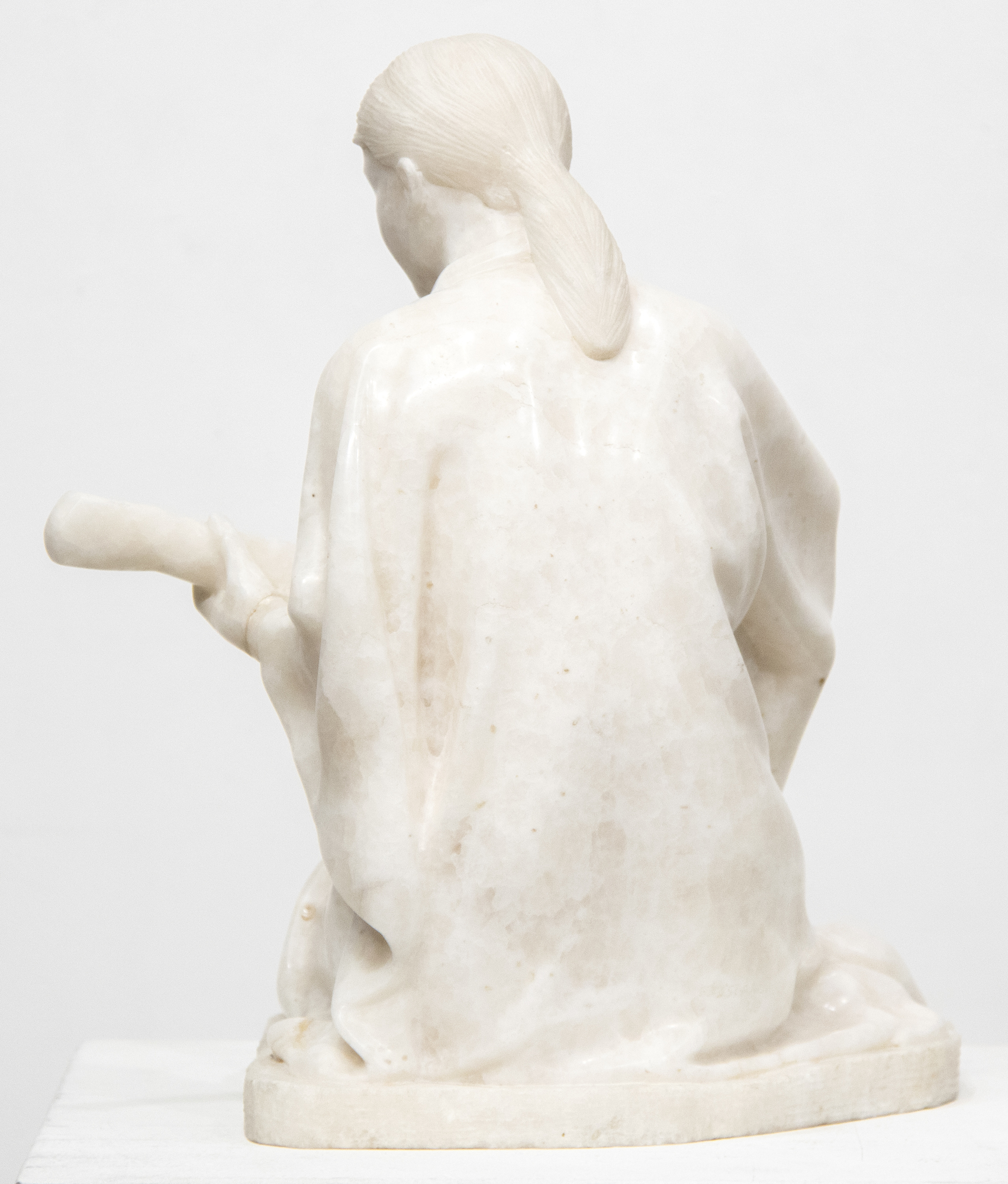 FELIPE CASTANEDA - Mujer con Guitarra - marble - 16 1/2 x 10 1/2 x 10 in.
