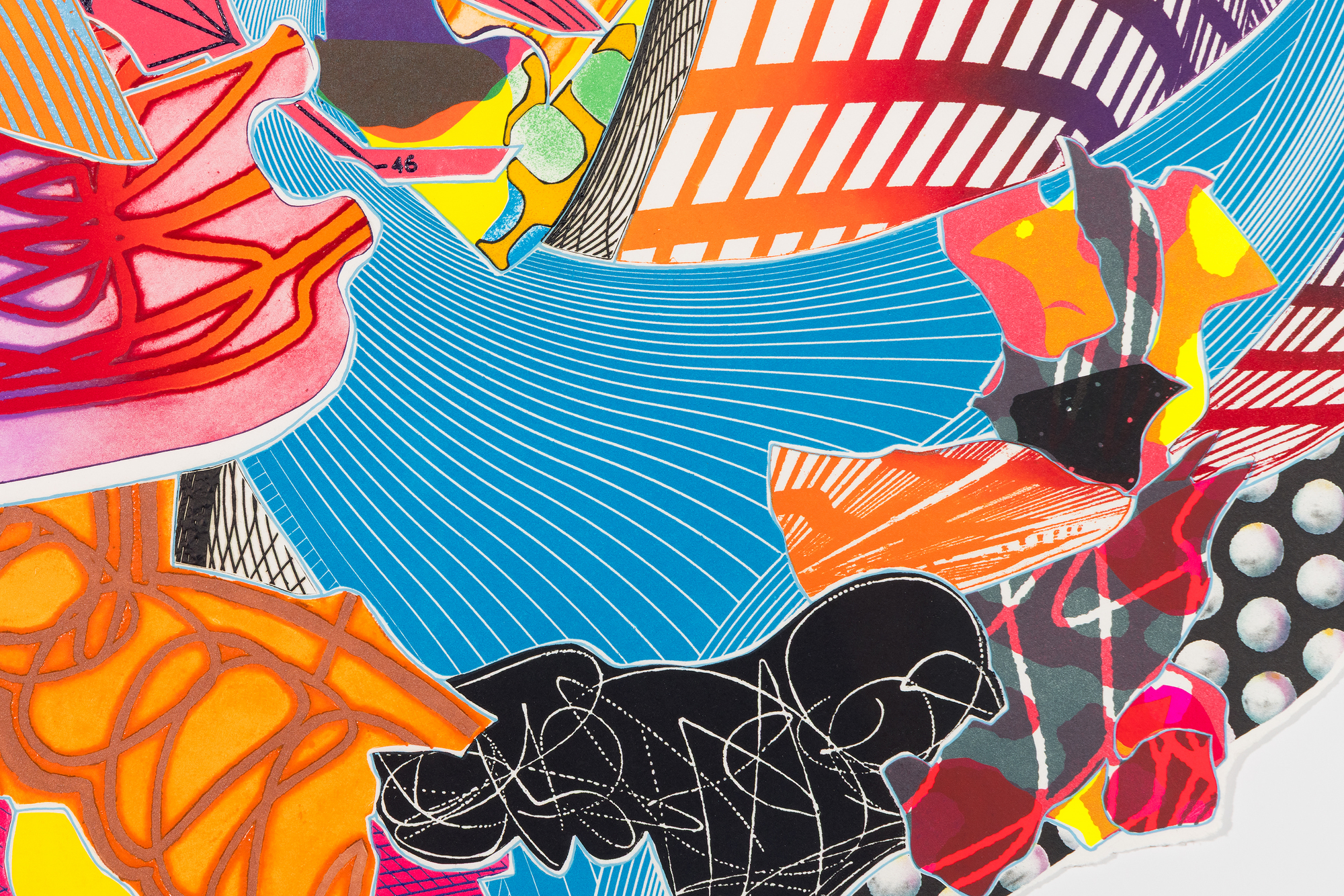 FRANK STELLA - Fattipuff, from Imaginary Places II FRANK STELLA - Fattipuff, from Imaginary Places II - lithograph, screenprint, etching, aquatint, and relief in colors on TGL handmade paper - 32 1/2 x 32 1/2 in.