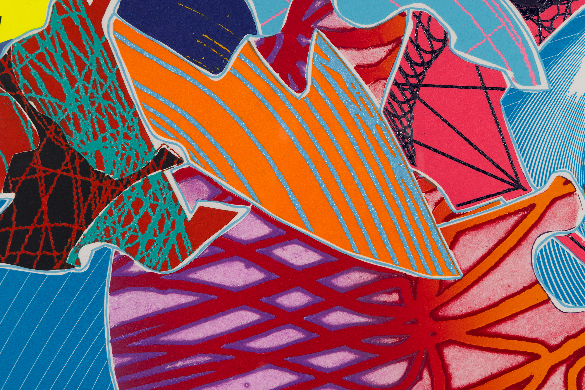 FRANK STELLA - Fattipuff, from Imaginary Places II FRANK STELLA - Fattipuff, from Imaginary Places II - lithograph, screenprint, etching, aquatint, and relief in colors on TGL handmade paper - 32 1/2 x 32 1/2 in.