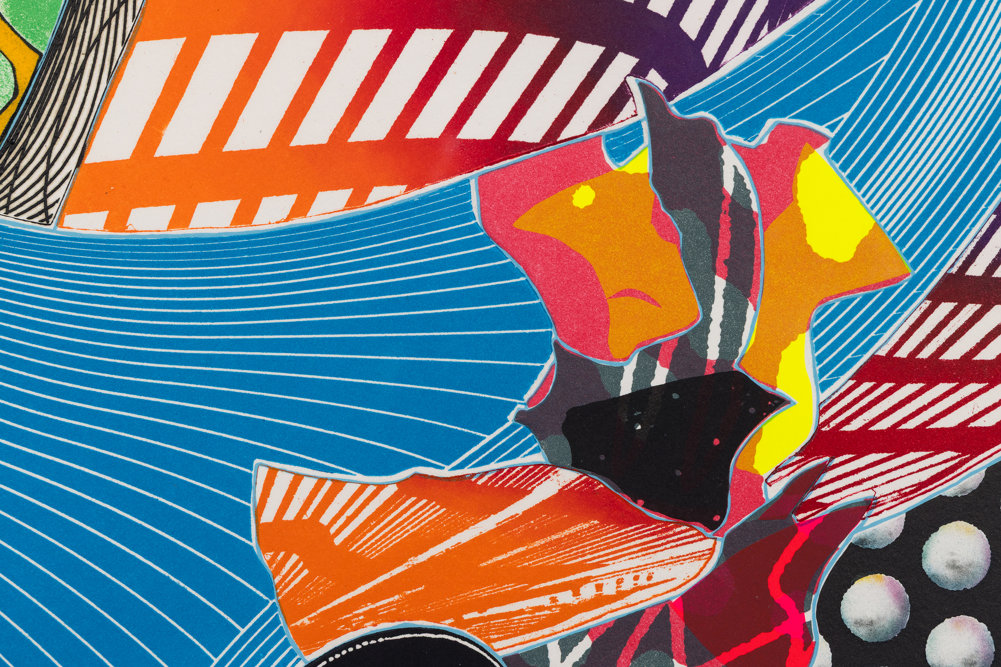 FRANK STELLA - Fattipuff, from Imaginary Places II FRANK STELLA - Fattipuff, from Imaginary Places II - lithograph, screenprint, etching, aquatint, and relief in colors on TGL handmade paper - 32 1/2 x 32 1/2 in.