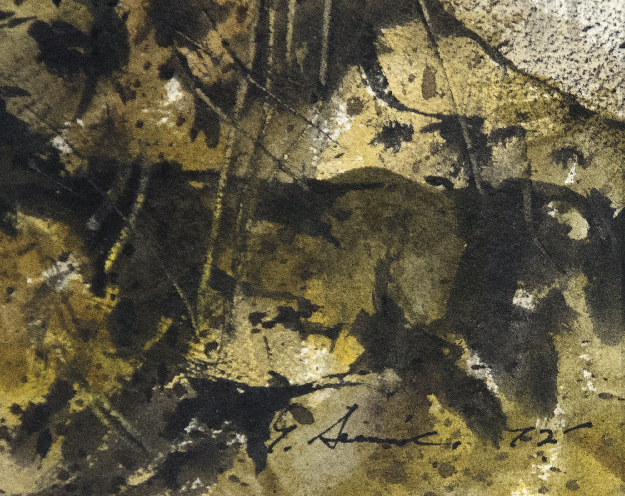 GREGORY SUMIDA - Exposed, Uprooted GREGORY SUMIDA - Exposed, Uprooted - watercolor - 21 1/2 x 27 1/2 in.