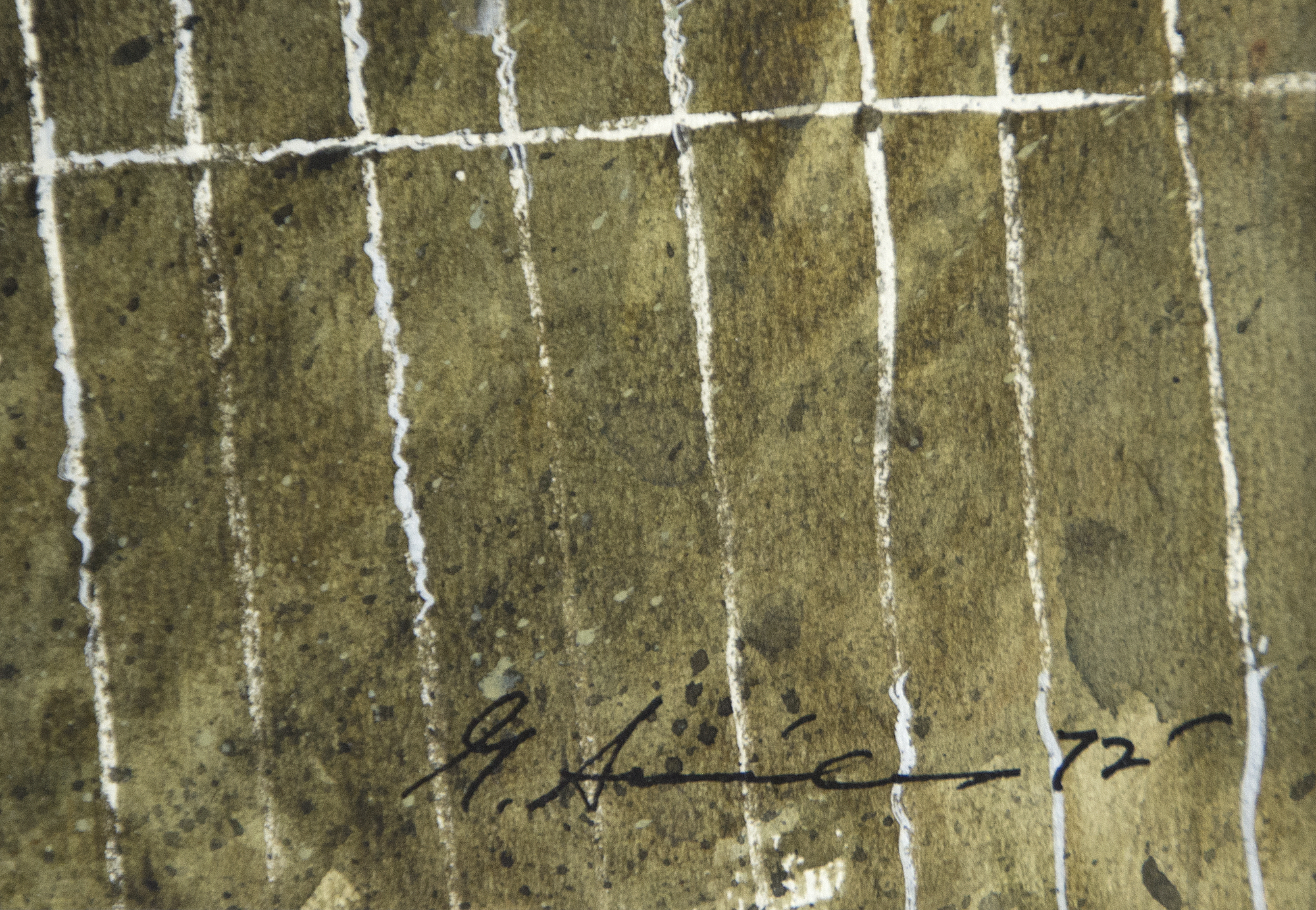 GREGORY SUMIDA - Padlocked GREGORY SUMIDA - Padlocked - watercolor - 16 1/2 x 25 1/2 in.