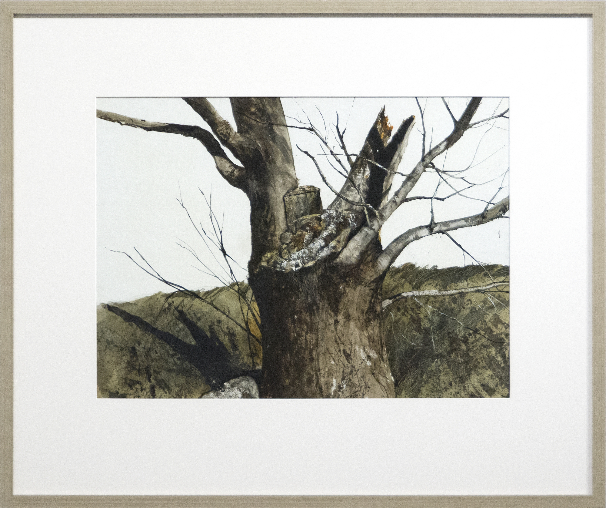 GREGORY SUMIDA - Supported GREGORY SUMIDA - Supported - watercolor on watercolor board - 22 x 30 in.