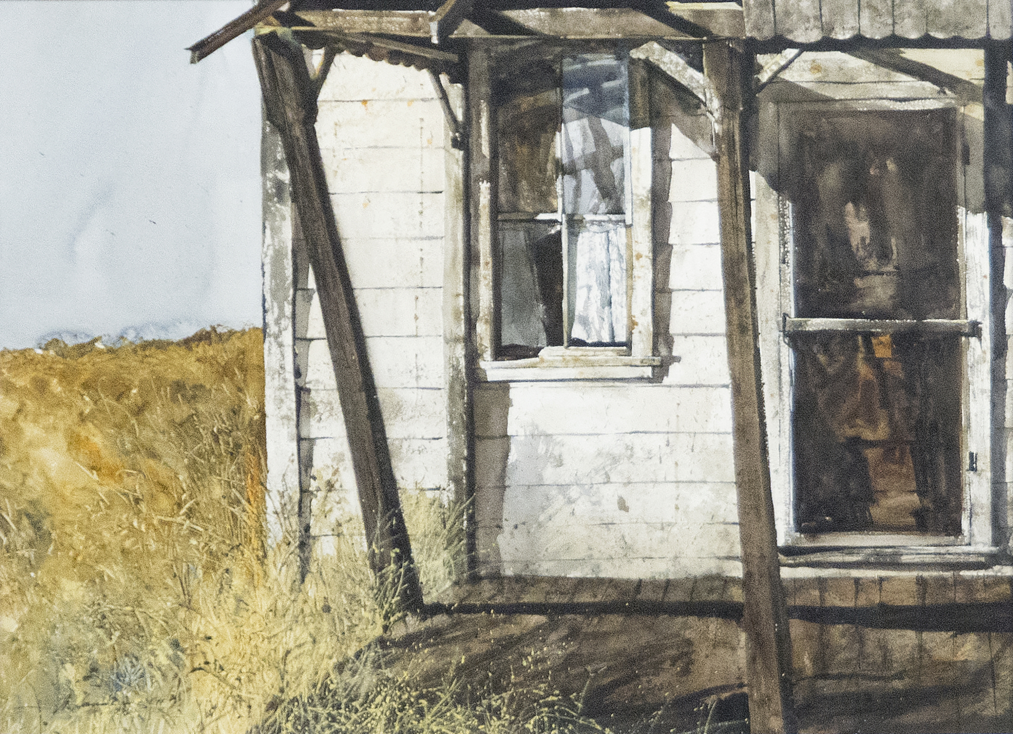 GREGORY SUMIDA - Vacated GREGORY SUMIDA - Vacated - watercolor on watercolor board - 22 x 30 in.