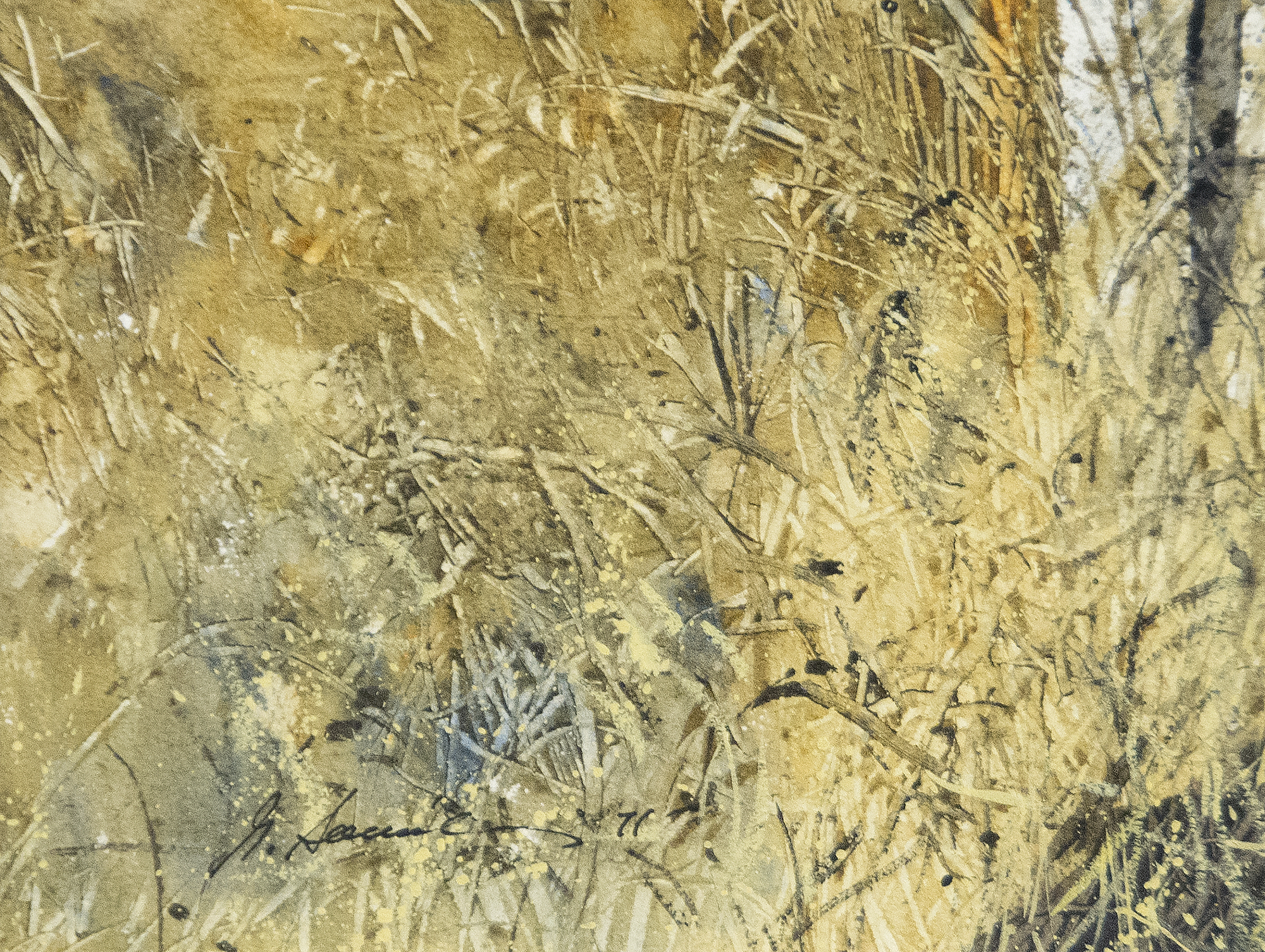 GREGORY SUMIDA - Vacated GREGORY SUMIDA - Vacated - watercolor on watercolor board - 22 x 30 in.