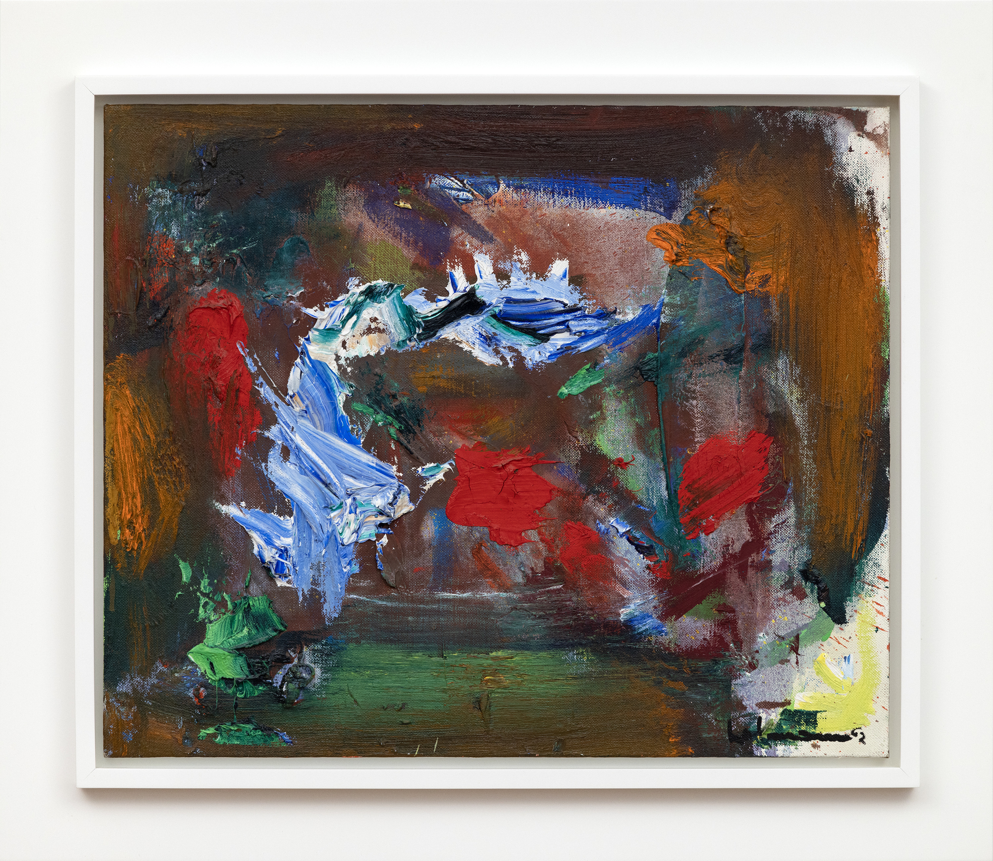 HANS HOFMANN - 無題 - キャンバスに油彩 - 25 x 30 1/4 in.