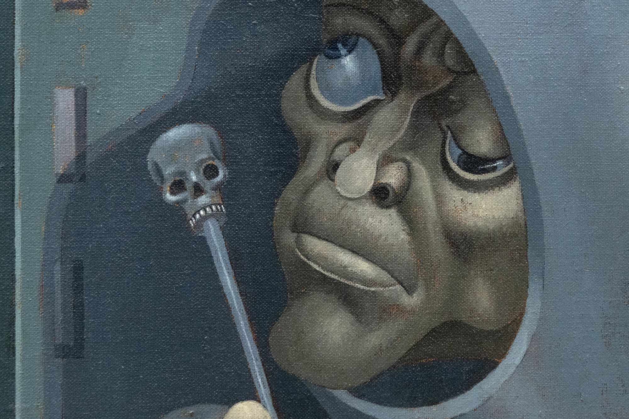 IRVING NORMAN - How Come IRVING NORMAN - How Come - oil on canvas - 90 x 60 in.