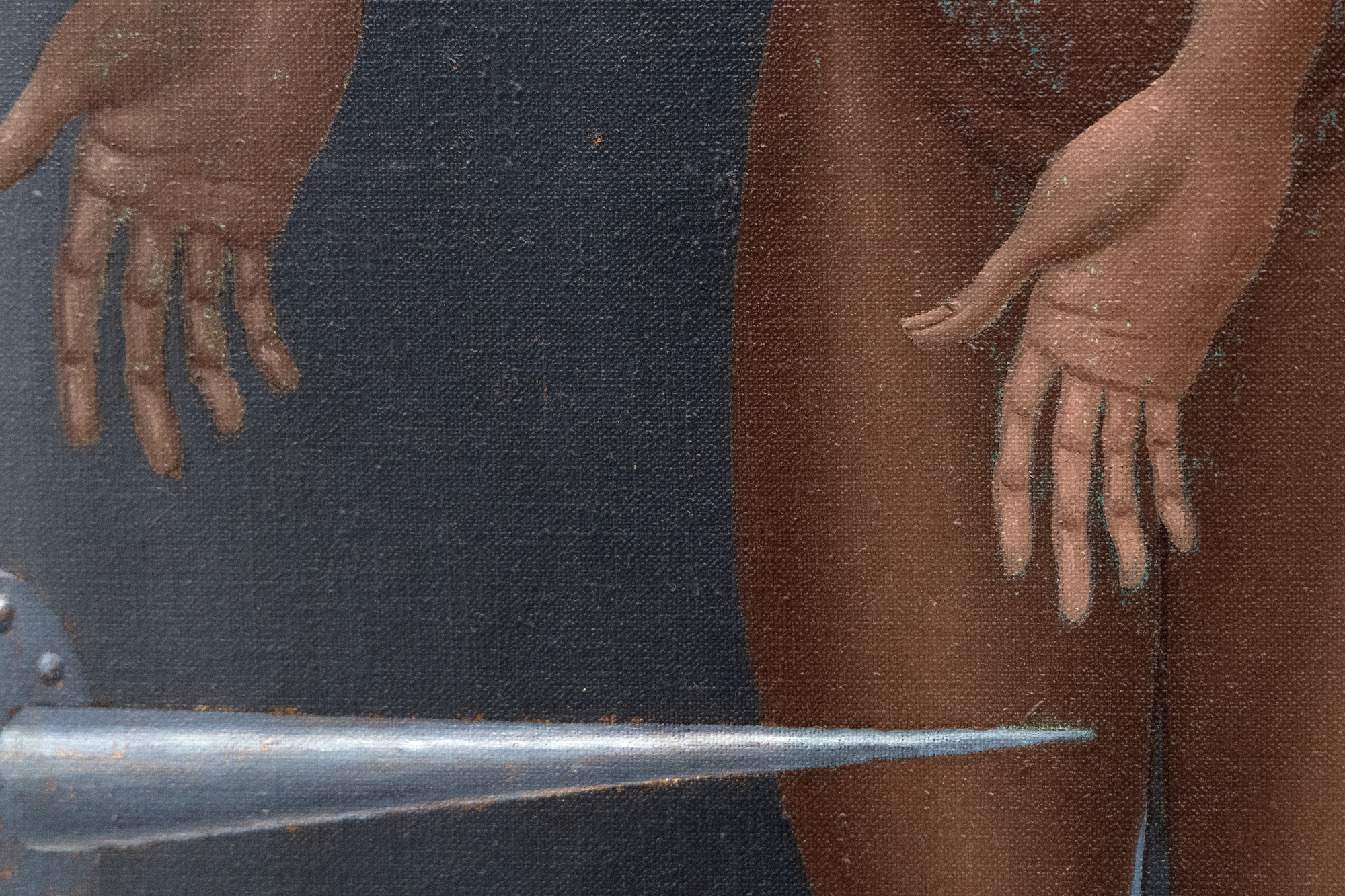 IRVING NORMAN - How Come IRVING NORMAN - How Come - oil on canvas - 90 x 60 in.