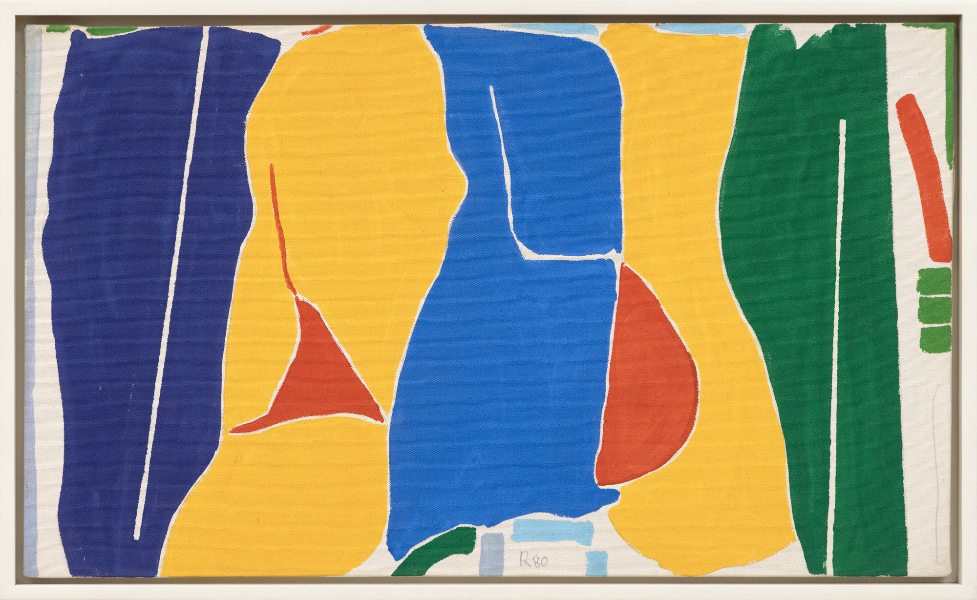 JACK ROTH - Untitled JACK ROTH - Untitled - acrylic on canvas - 18 x 30 1/8 in.