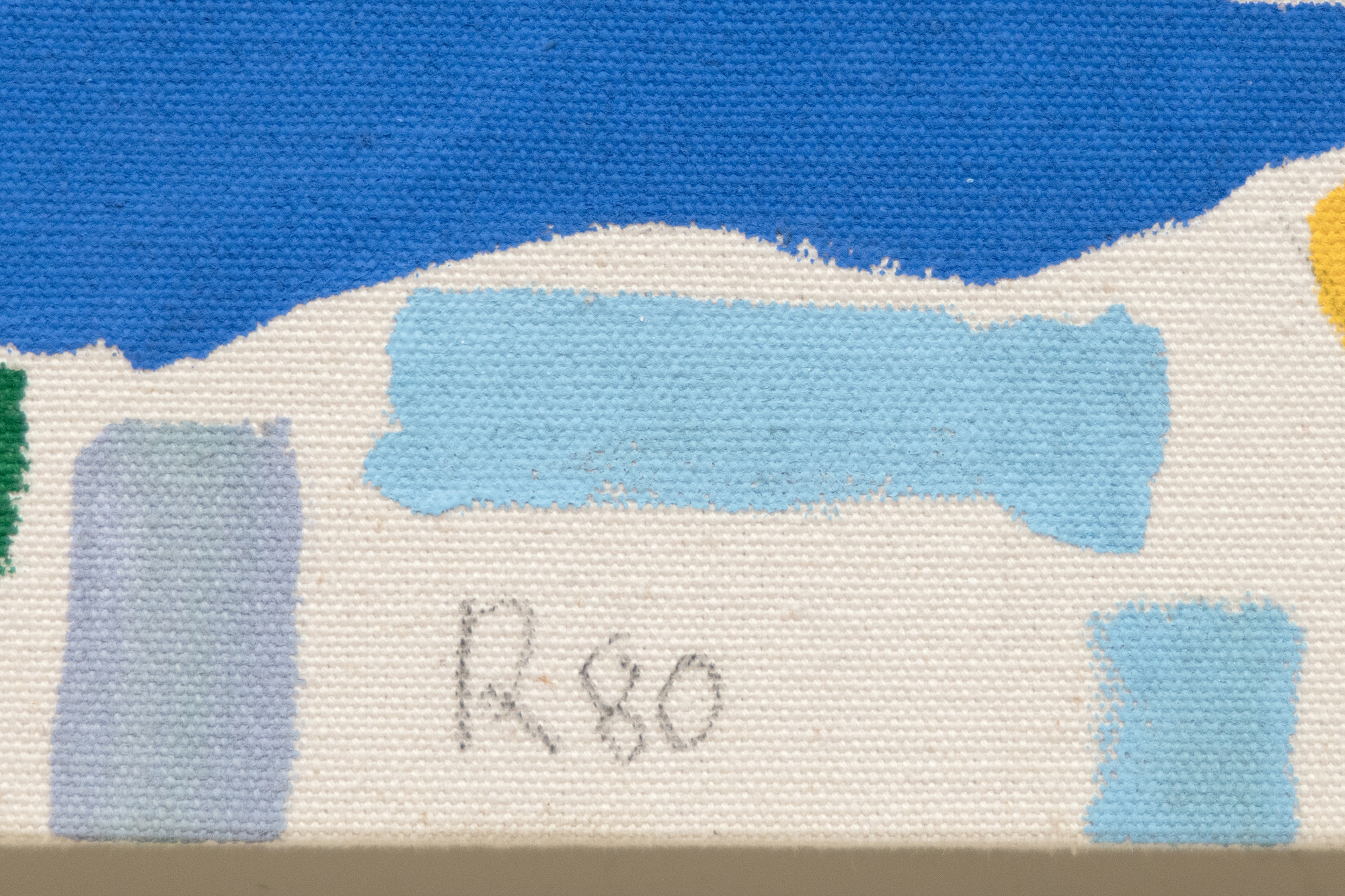 JACK ROTH - Untitled JACK ROTH - Untitled - acrylic on canvas - 18 x 30 1/8 in.