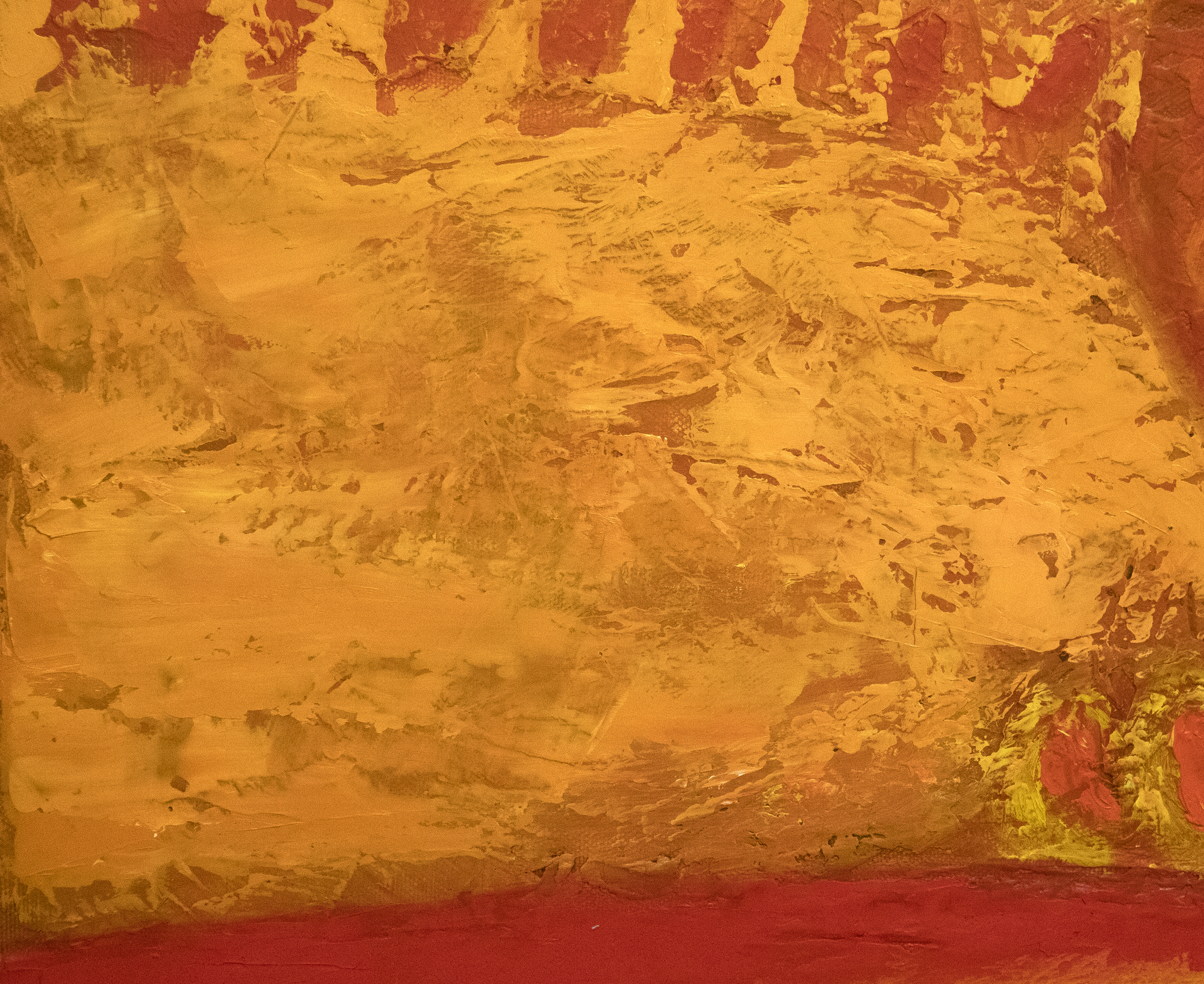 JAE KON PARK - Sans titre - huile sur toile - 51 1/4 x 64 po.