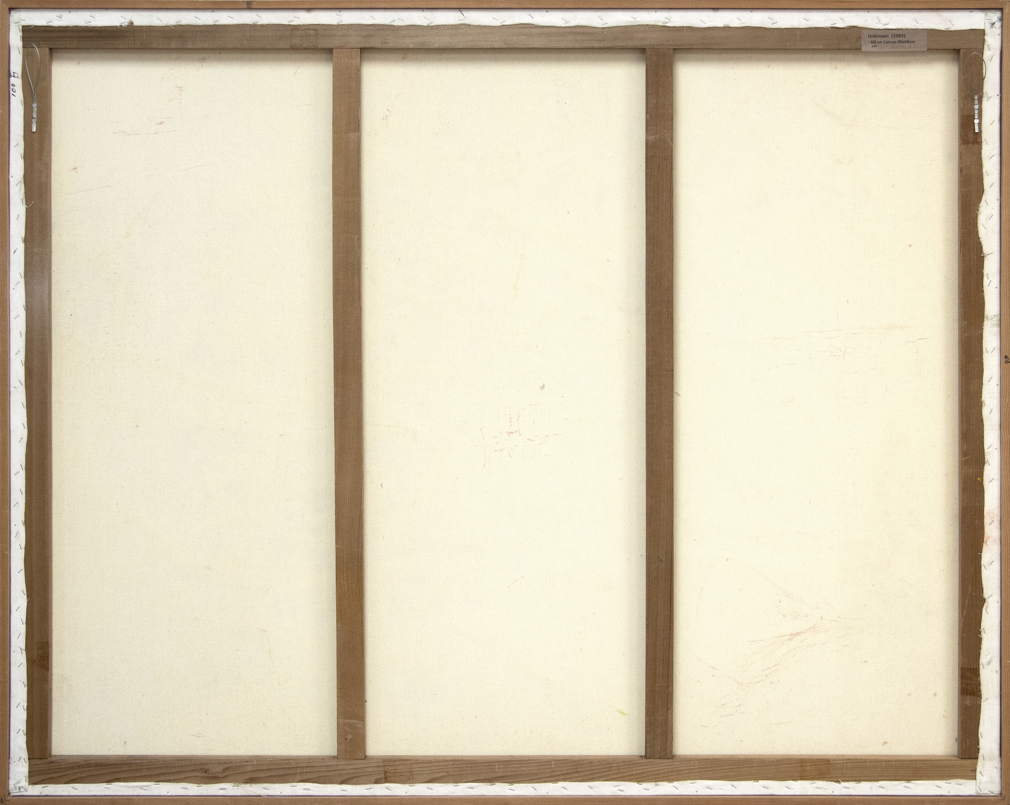 JAE KON PARK - 無題 - キャンバスに油彩 - 51 1/4 x 64インチ。