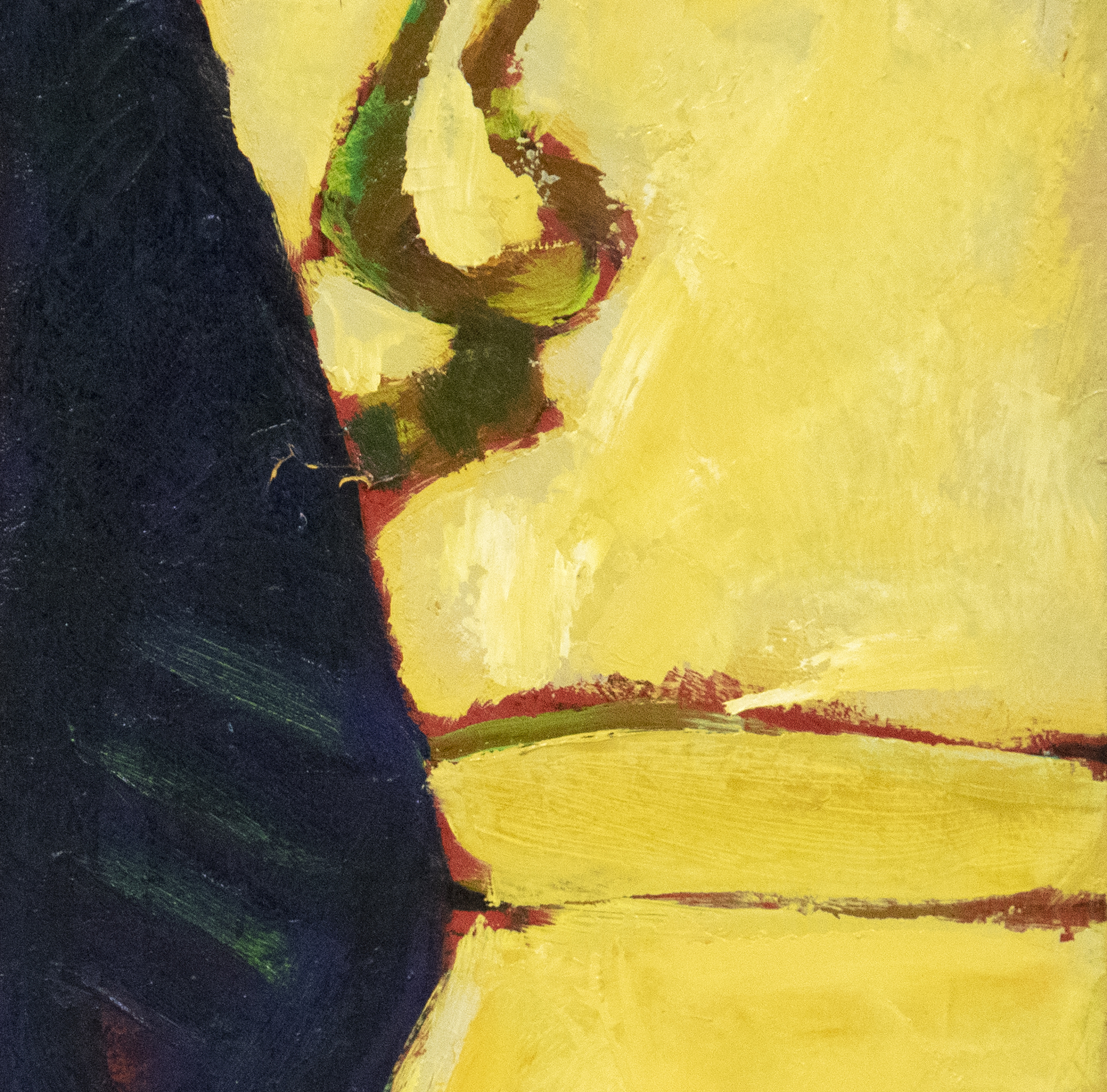 JAE KON PARK - 無題 - キャンバスに油彩 - 34 x 43 1/4インチ.
