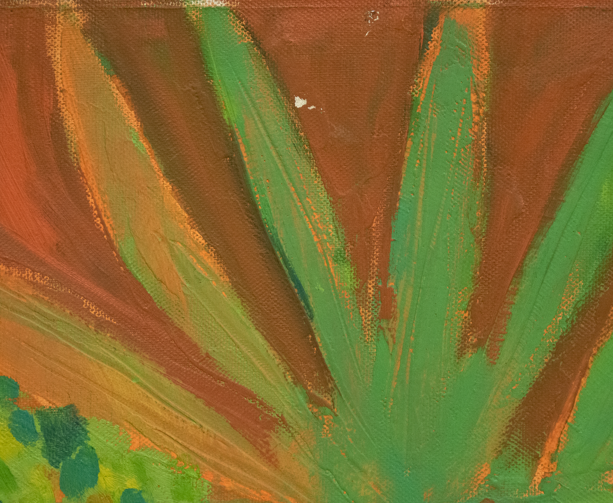 JAE KON PARK - Sans titre - huile sur toile - 44 1/4 x 64 po.