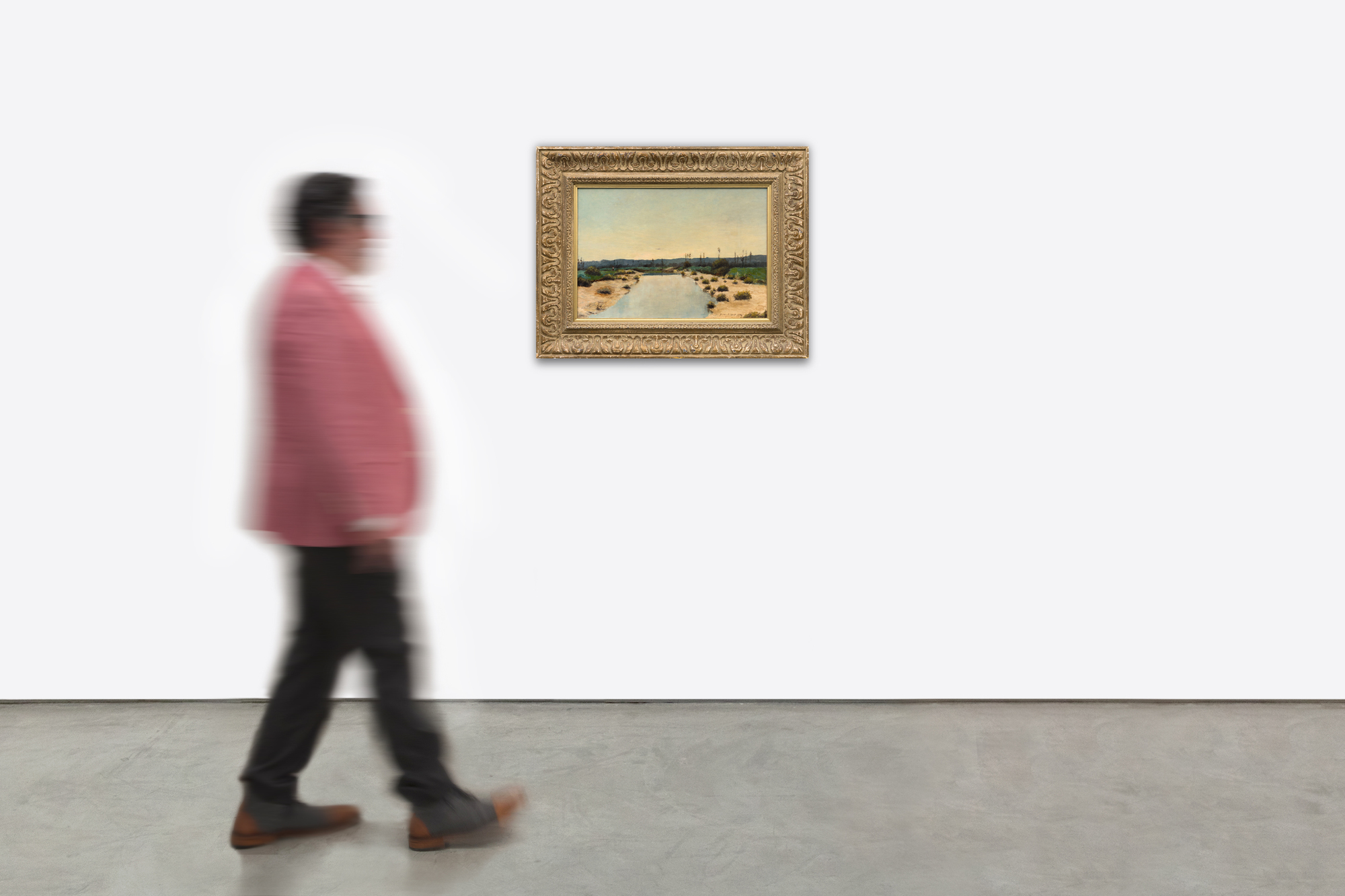 JAMES MCDOUGAL HART - Landscape 1884 - oil on canvas - 17 x 24 1/8 in.