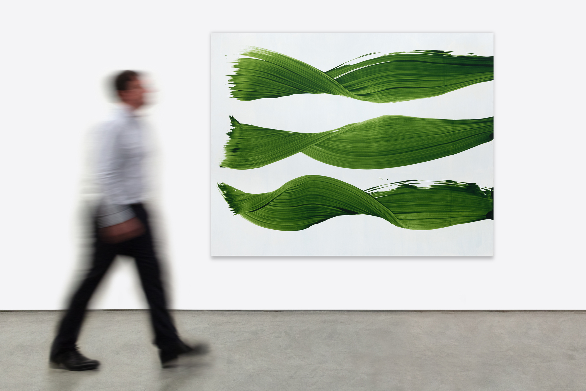 JAMIE NARES - Interpretation of “So Things Go” - oil on canvas - 66 x 84 x 1 1/4 in.