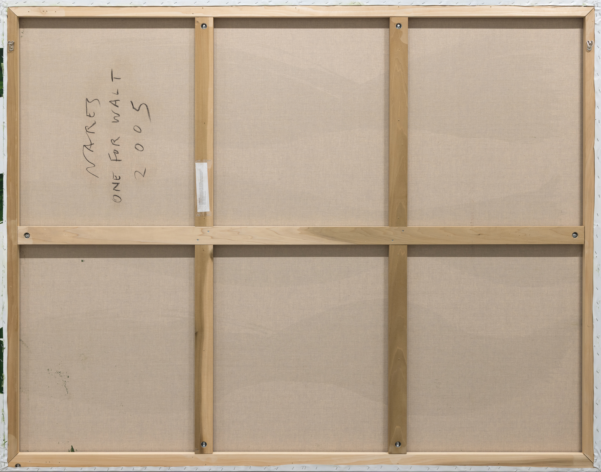 JAMIE NARES - Interpretation of “So Things Go” - oil on canvas - 66 x 84 x 1 1/4 in.